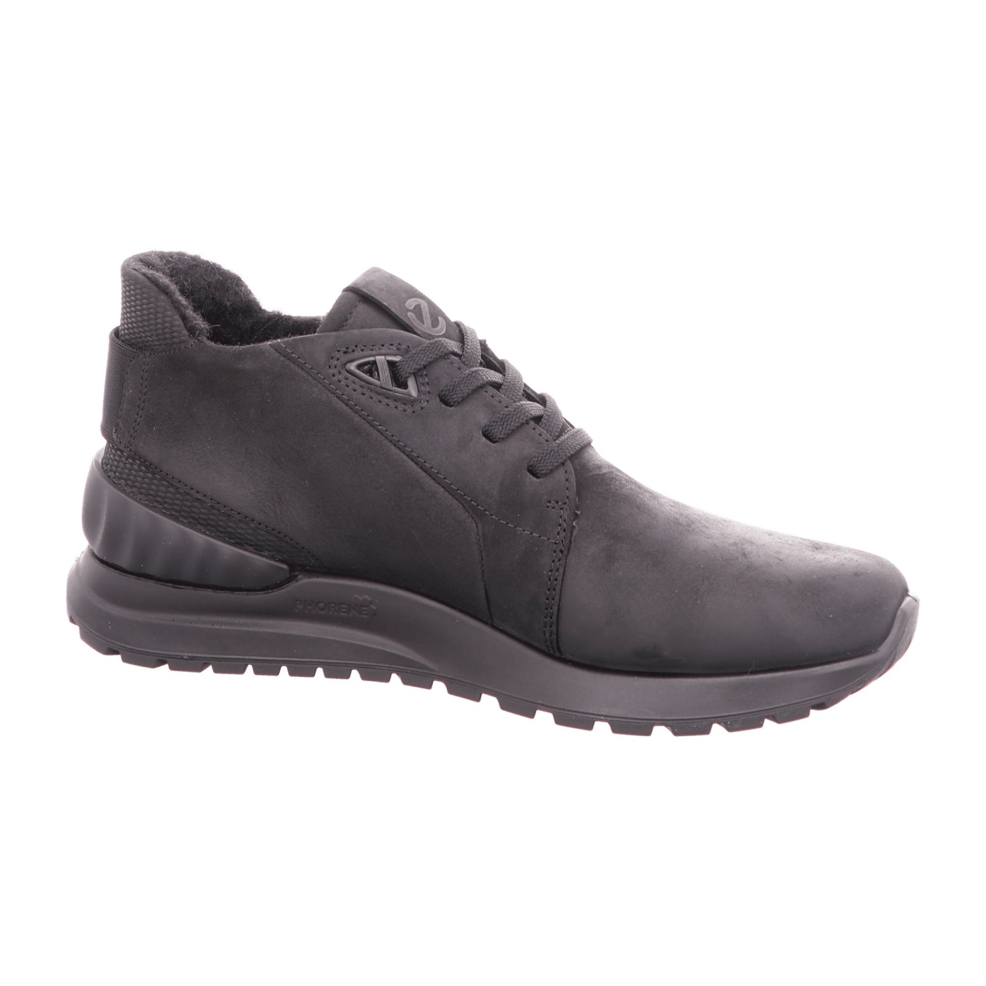 Ecco Astir Men's Sneakers - Durable, Stylish Black Leather