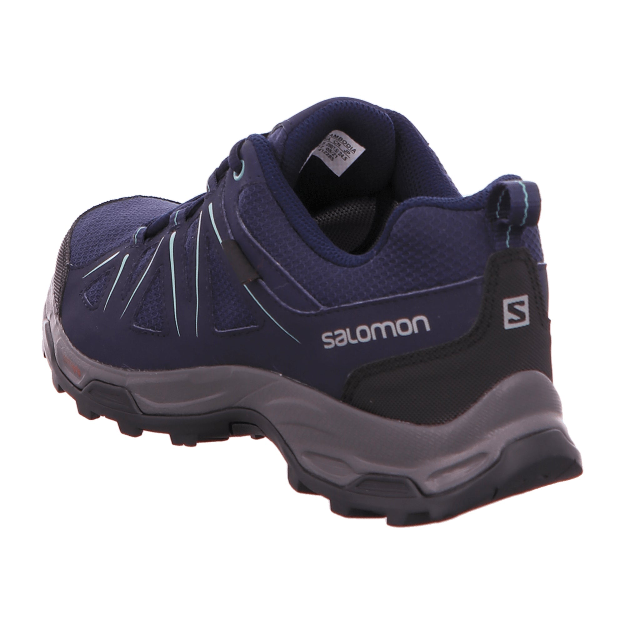 Salomon shoes TIBAI 2 GTX W Navy Blaz for women, blue