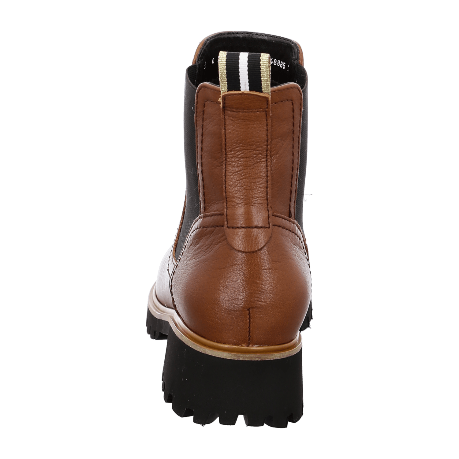 ARA DENVER DENV Women's Brown Smooth Leather Chelsea Boots Slip-On Design