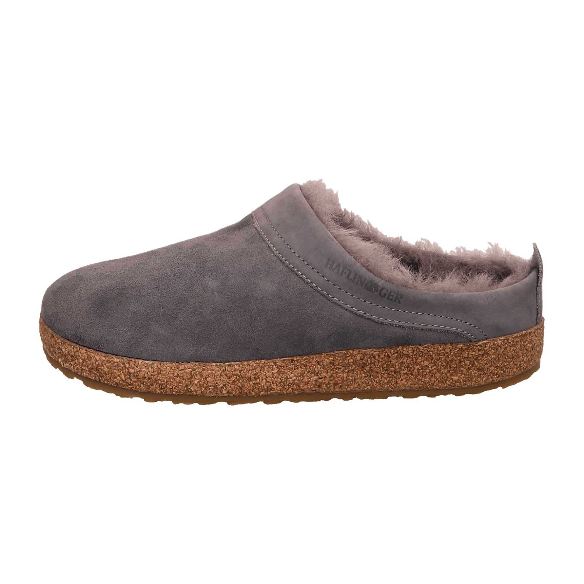 Haflinger Snowbird Women's Slippers, Anthracite Gray - Comfortable & Durable