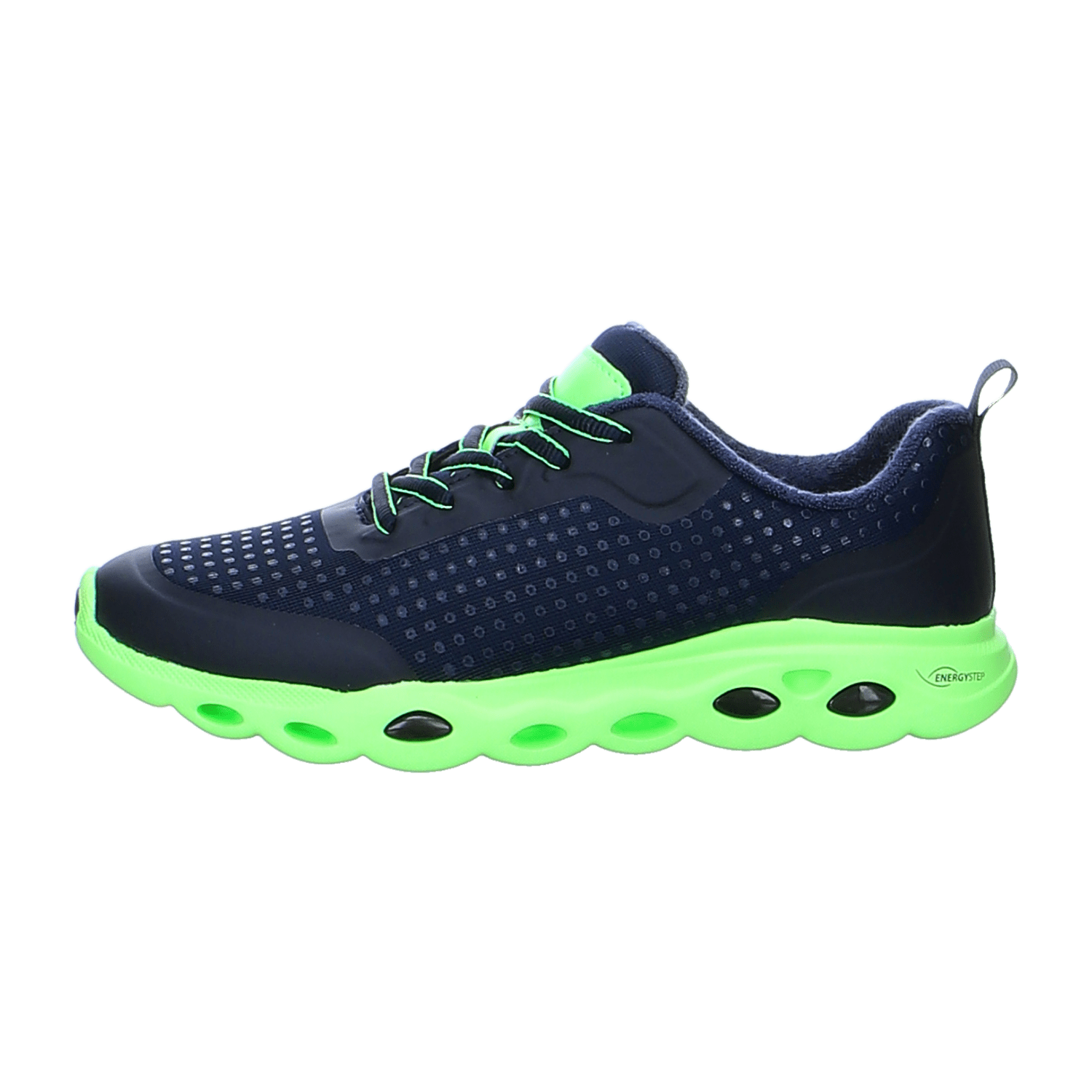 ARA MALIBU Women's Lace-Up Shoes Montclair Style in Blue with Rubber Sole