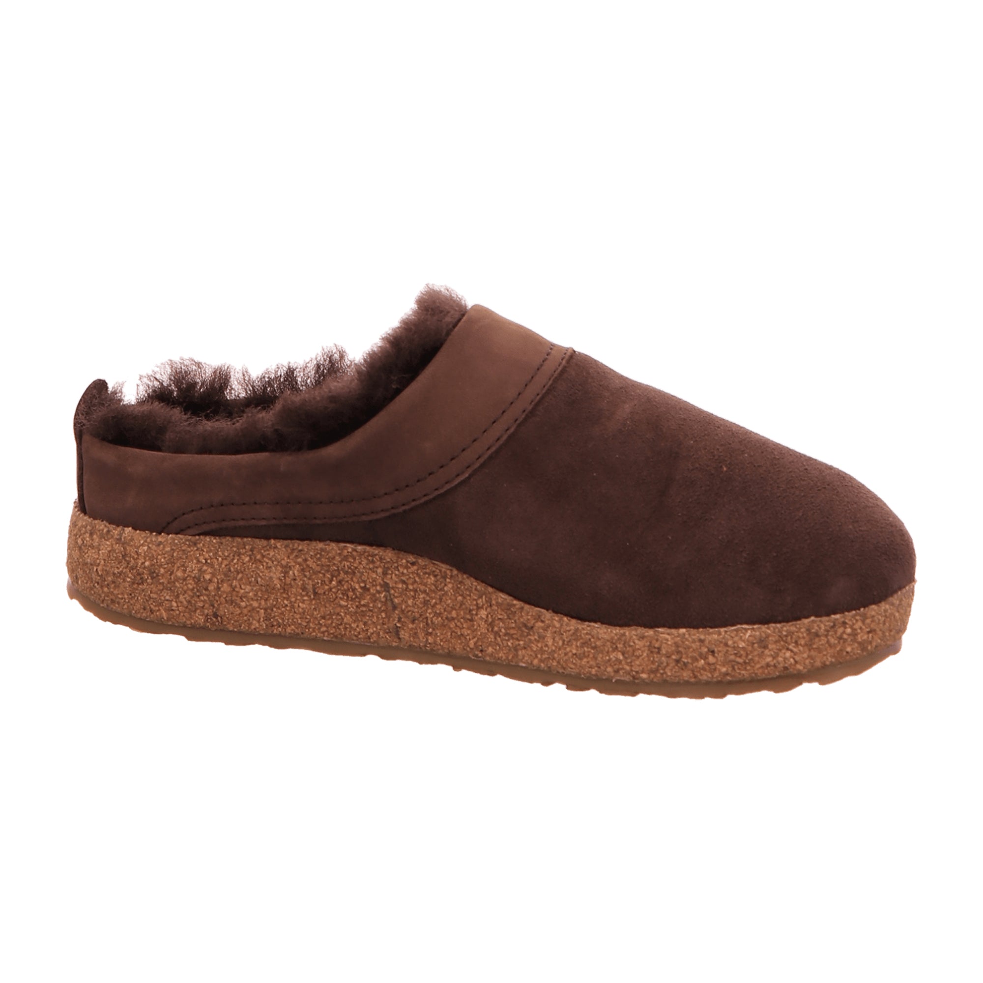 Haflinger Women's Slippers - Stylish & Durable in Rich Brown