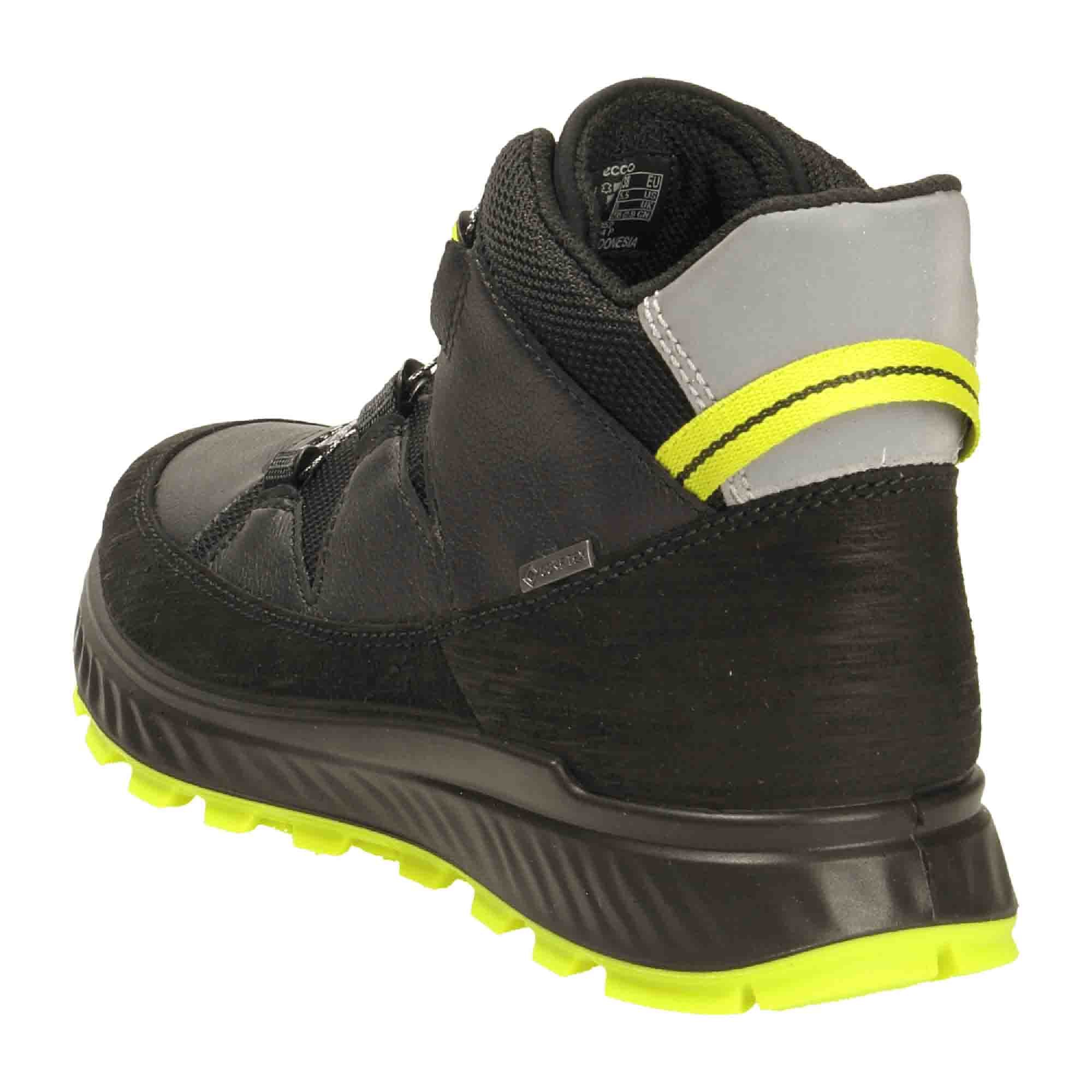 Ecco Kids Black Durable Shoes for Children - Main Image