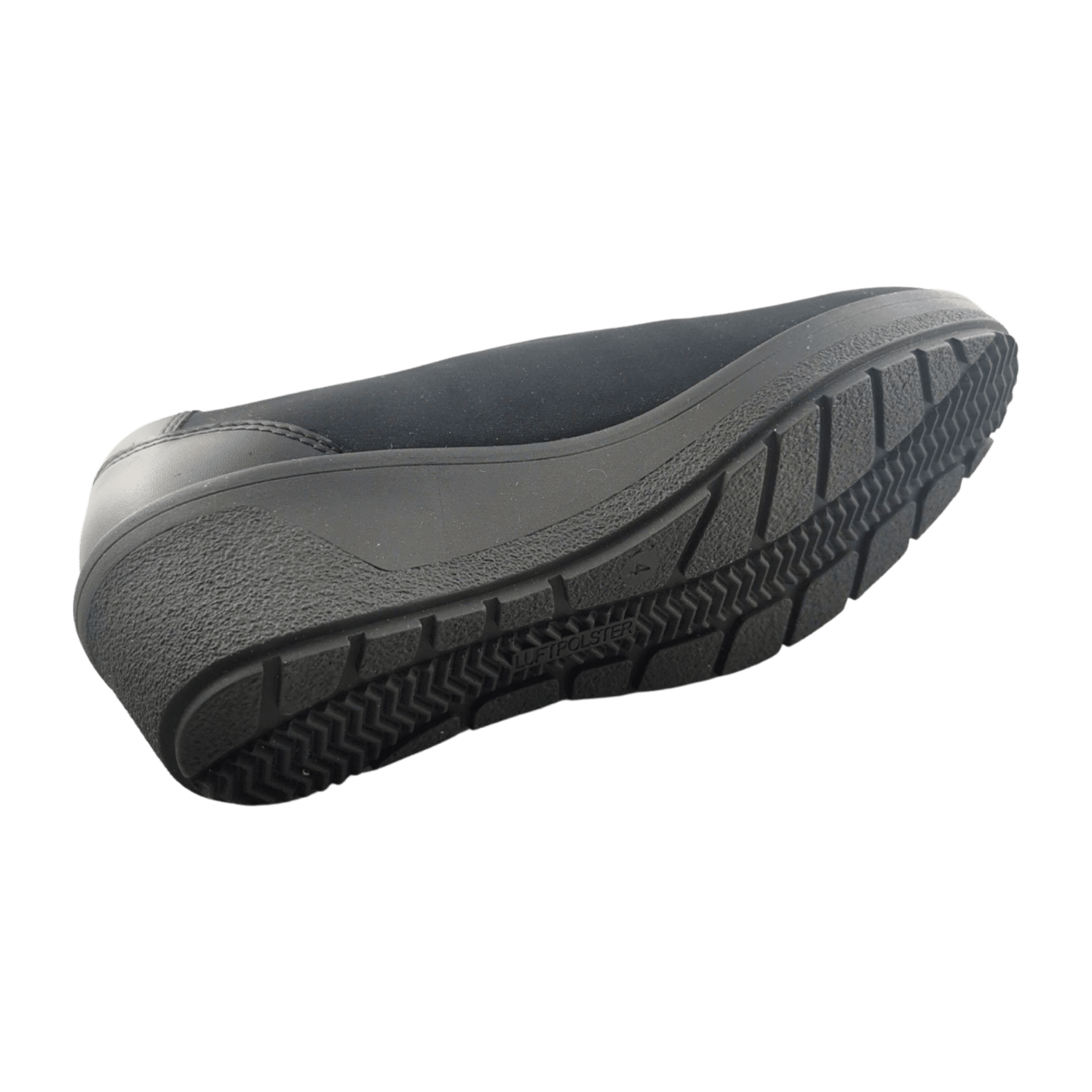 ARA 91 Women's Shoes Black Round Toe Slip-On - Bartel-Shop