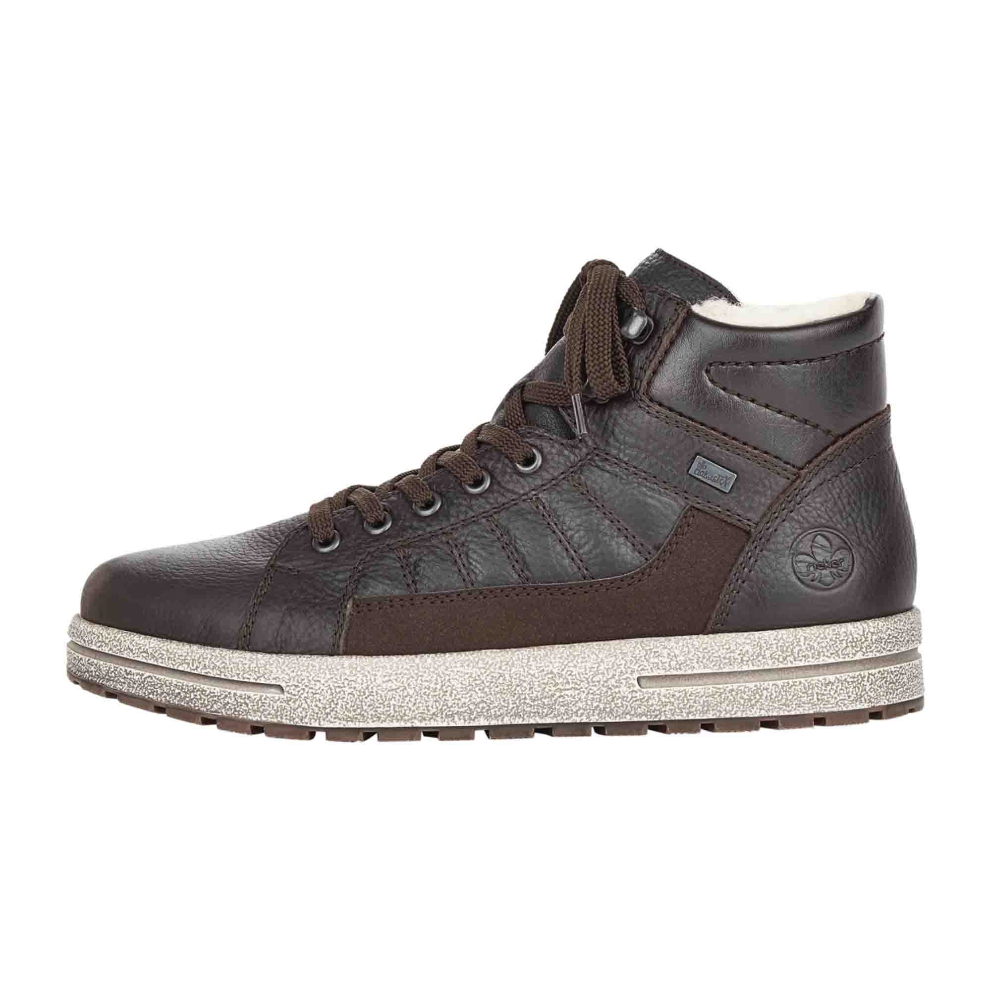 Rieker Michigan Men's Brown Lace-Up Shoes