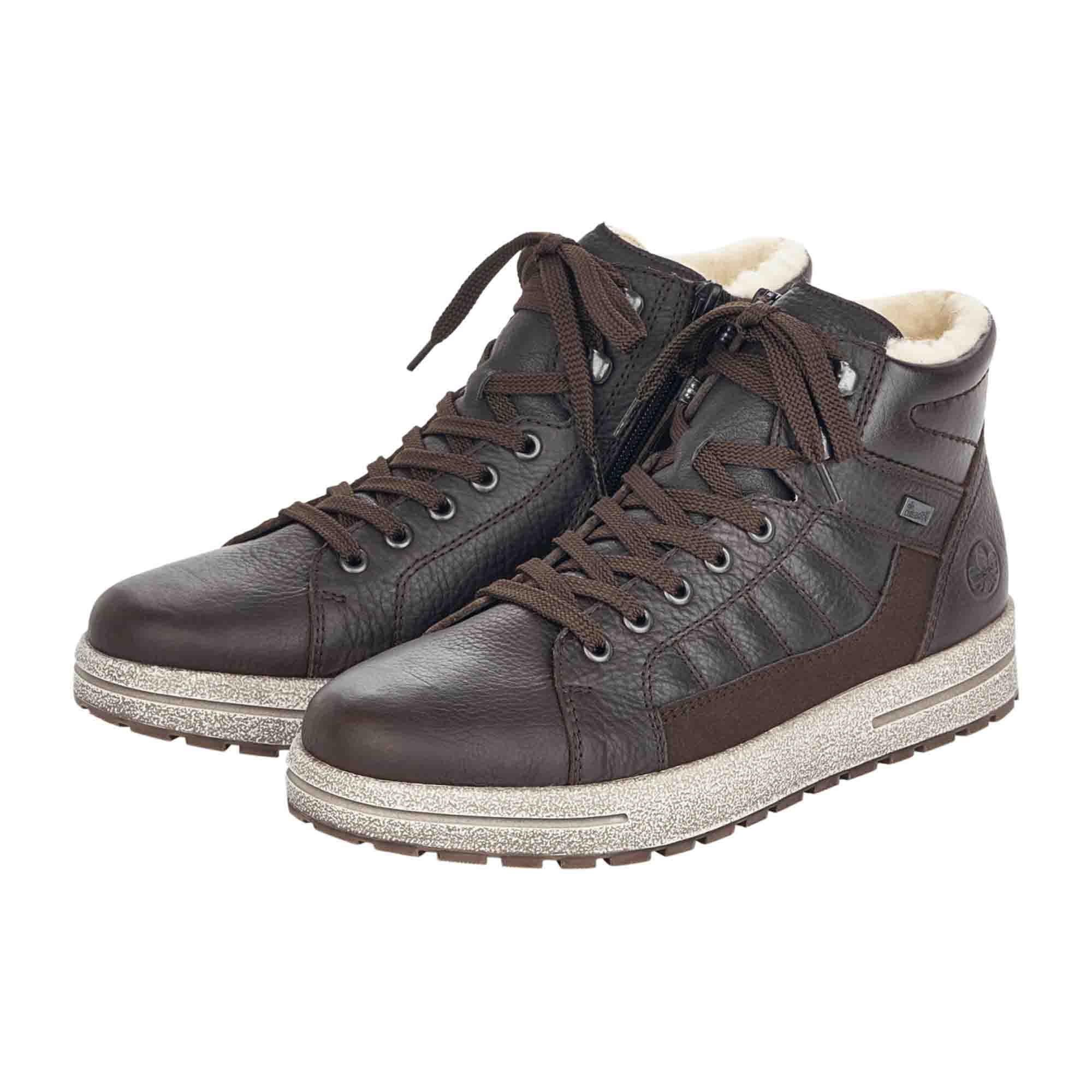 Rieker Michigan Men's Brown Lace-Up Shoes