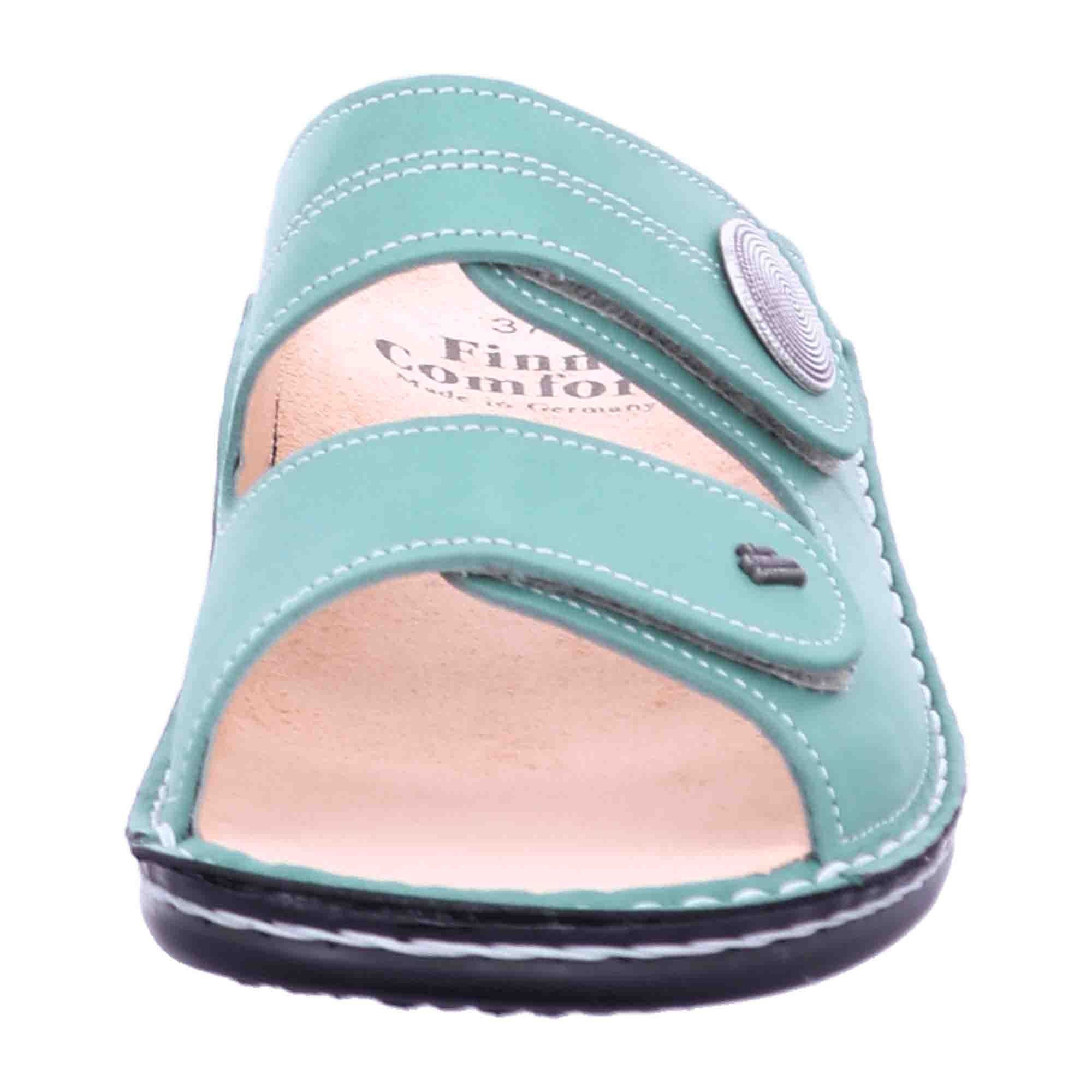 Finn Comfort Sansibar Women's Comfort Sandals, Stylish Green
