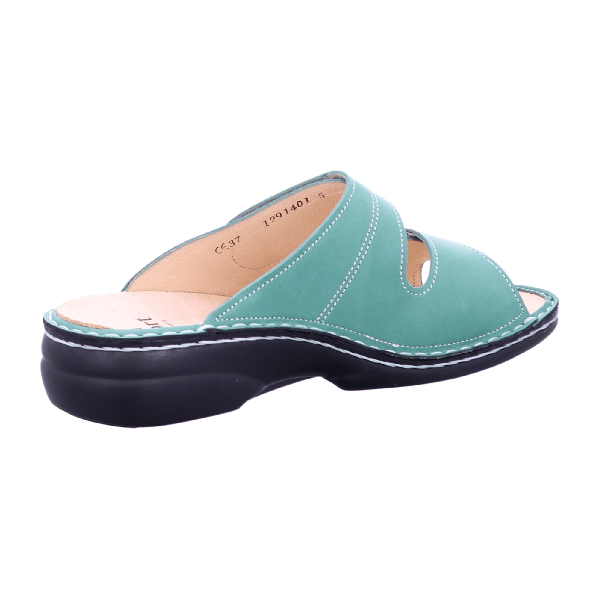 Finn Comfort Sansibar Women's Comfort Sandals, Stylish Green