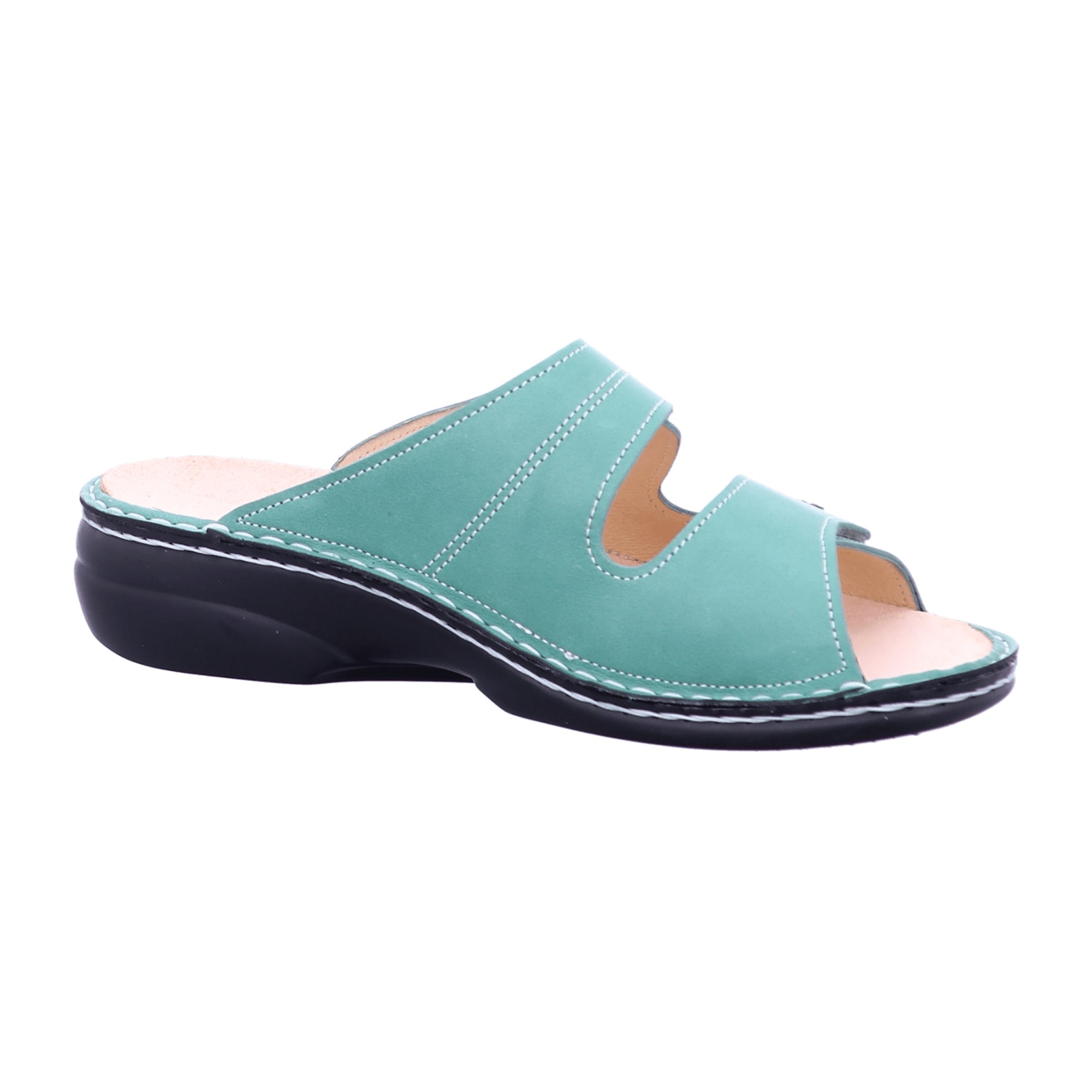 Finn Comfort Sansibar Women's Comfort Sandals, Stylish Green