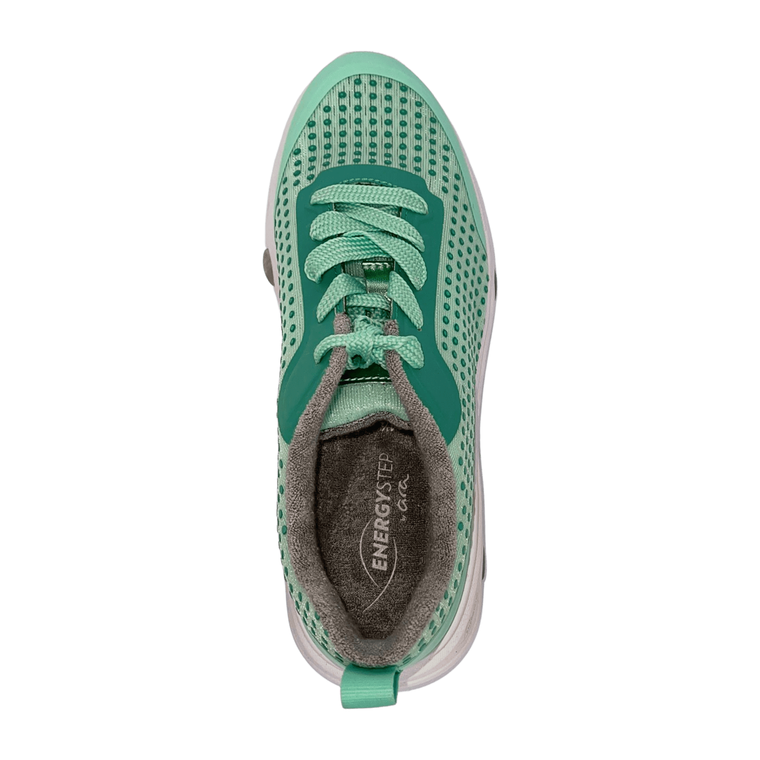 ARA MALIBU Women's Green Round Toe Lace-Up Shoes - Bartel-Shop