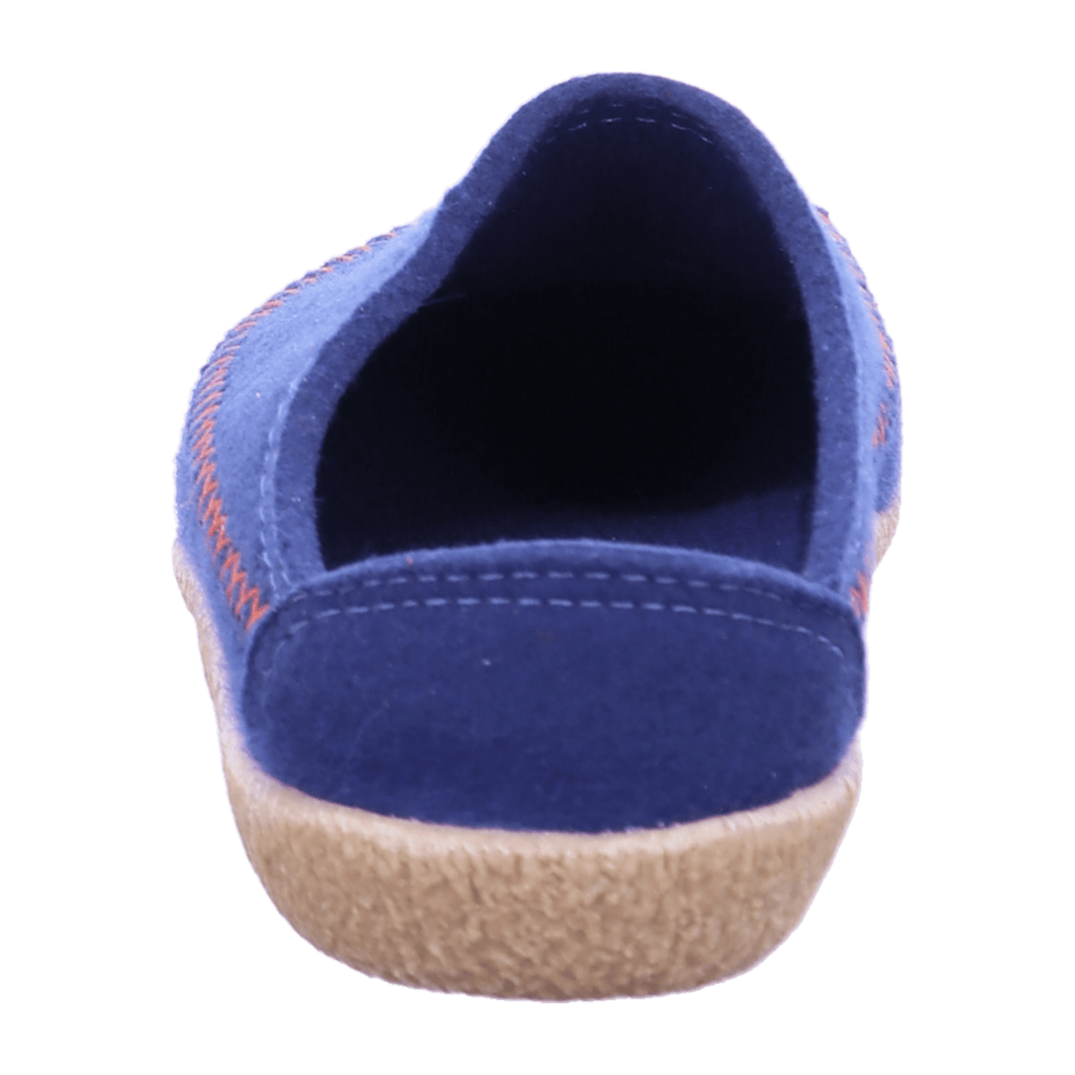 HAFLINGER Blizzard Credo Men's Wool Felt Slippers with Non-Slip Rubber Sole Kaskade