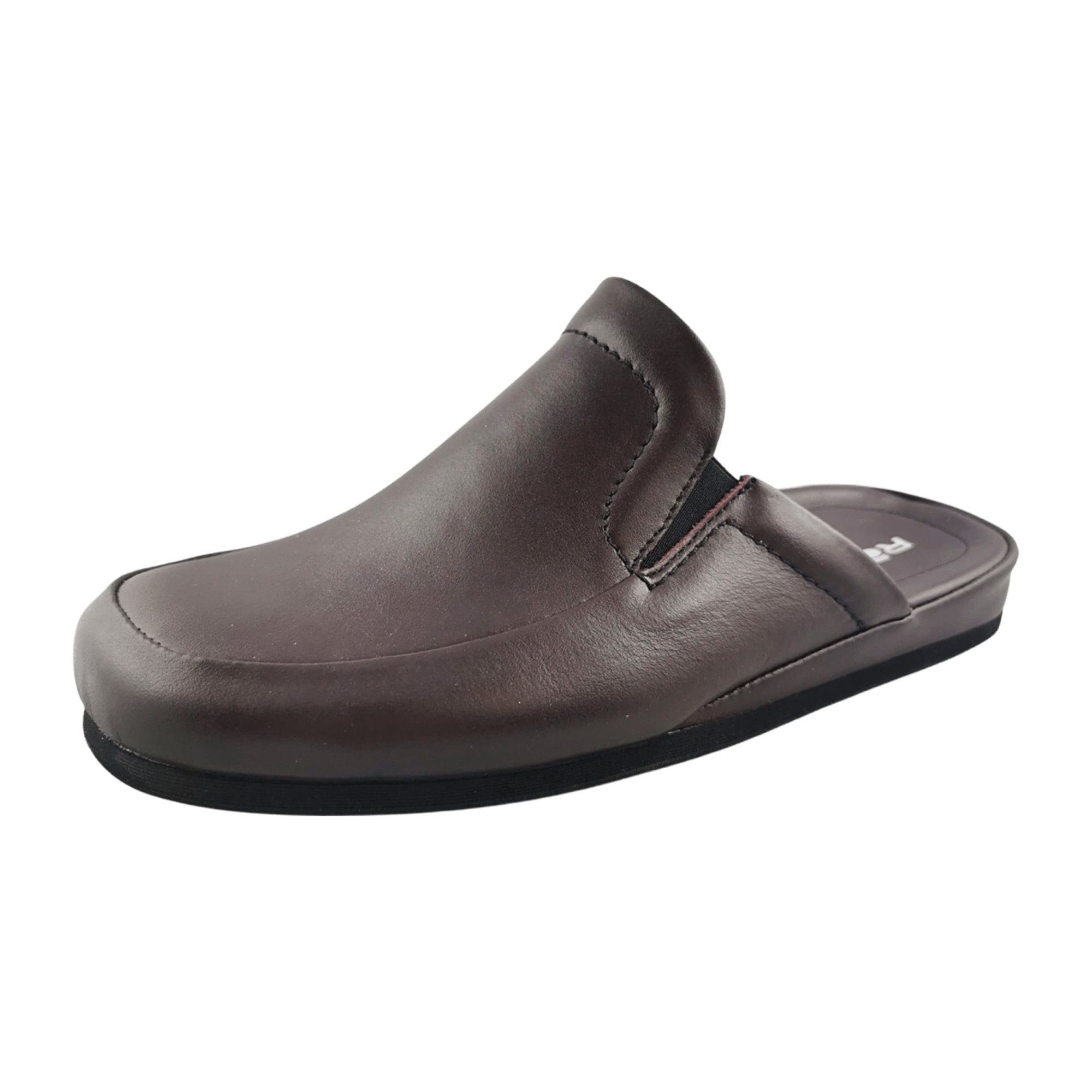 Rohde Men's Red Leather Slip-On Shoes Normal Width Mesh Lining