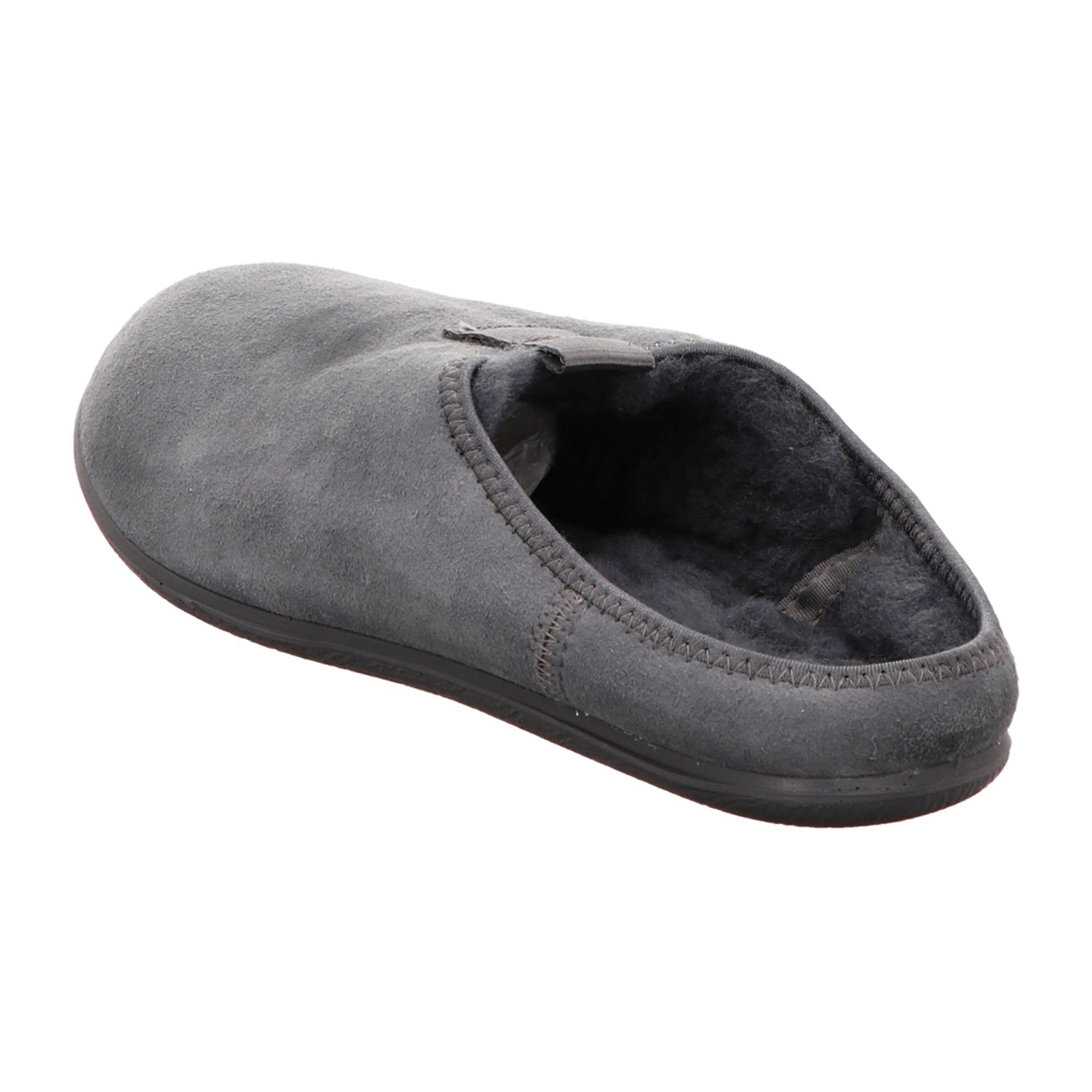 Ecco Easy Men's Grey House Slippers with Warm Lining