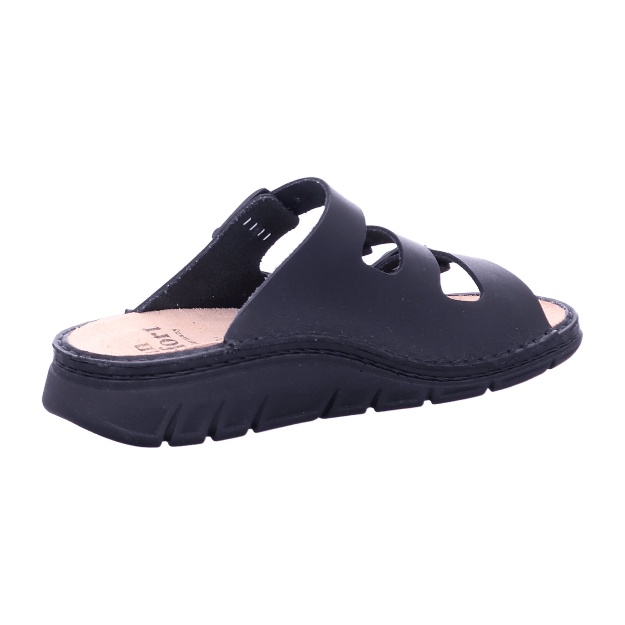 Finn Comfort Barbados-S Women's Comfort Sandals, Elegant Black