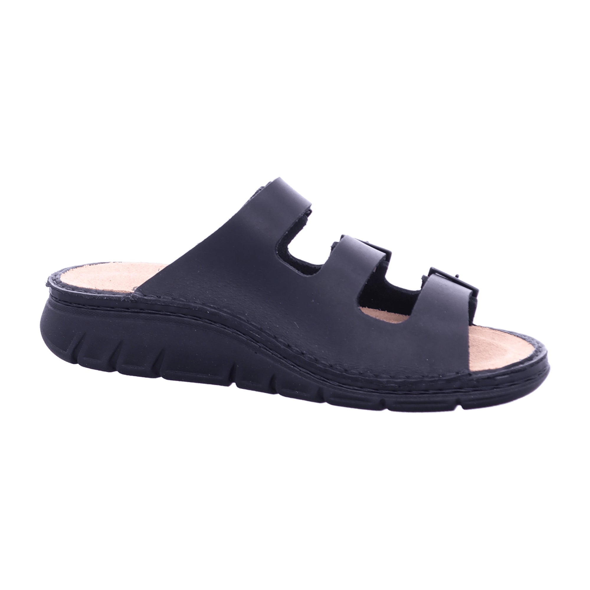 Finn Comfort Barbados-S Women's Comfort Sandals, Elegant Black