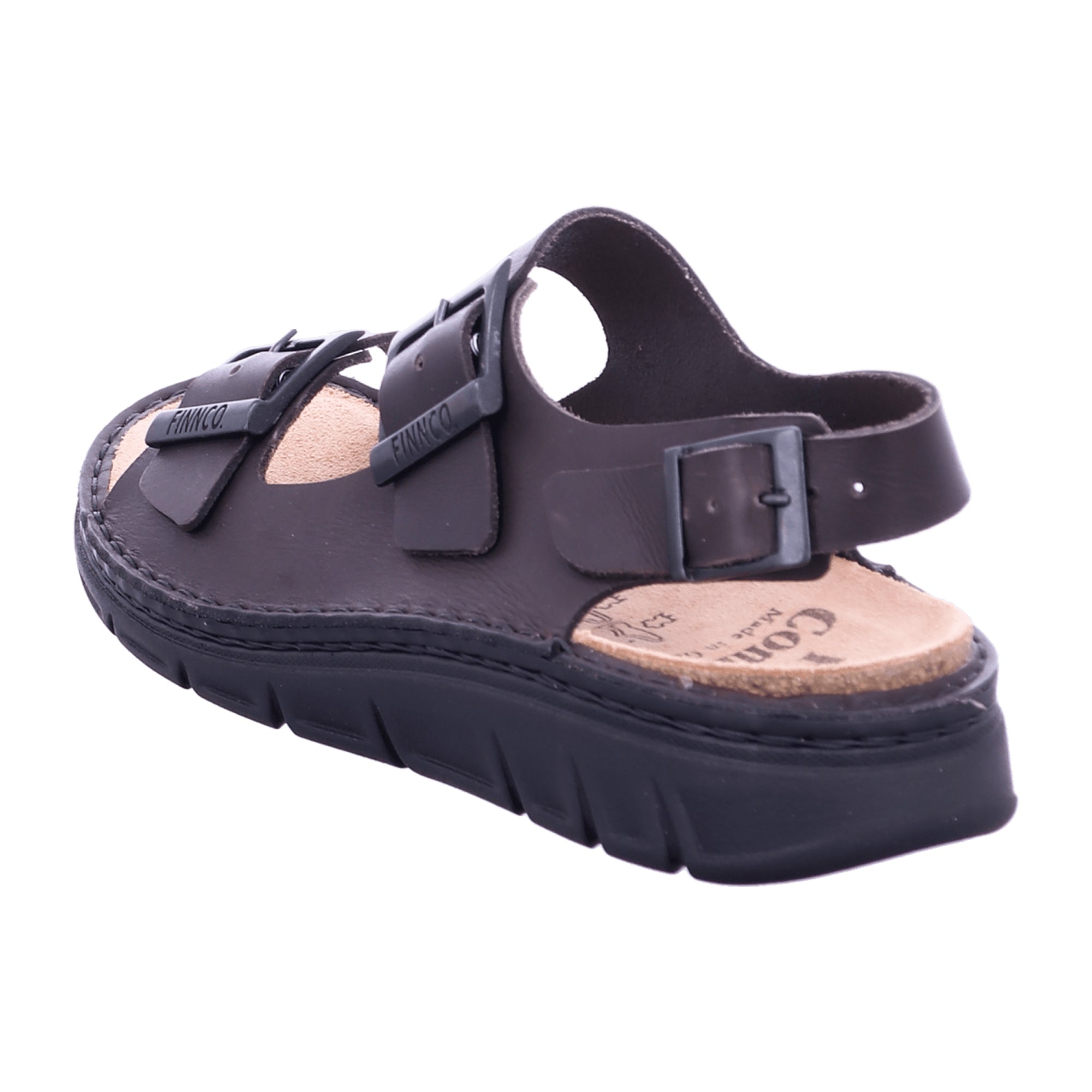 Finn Comfort Nevis-S Men's Comfort Sandals in Brown