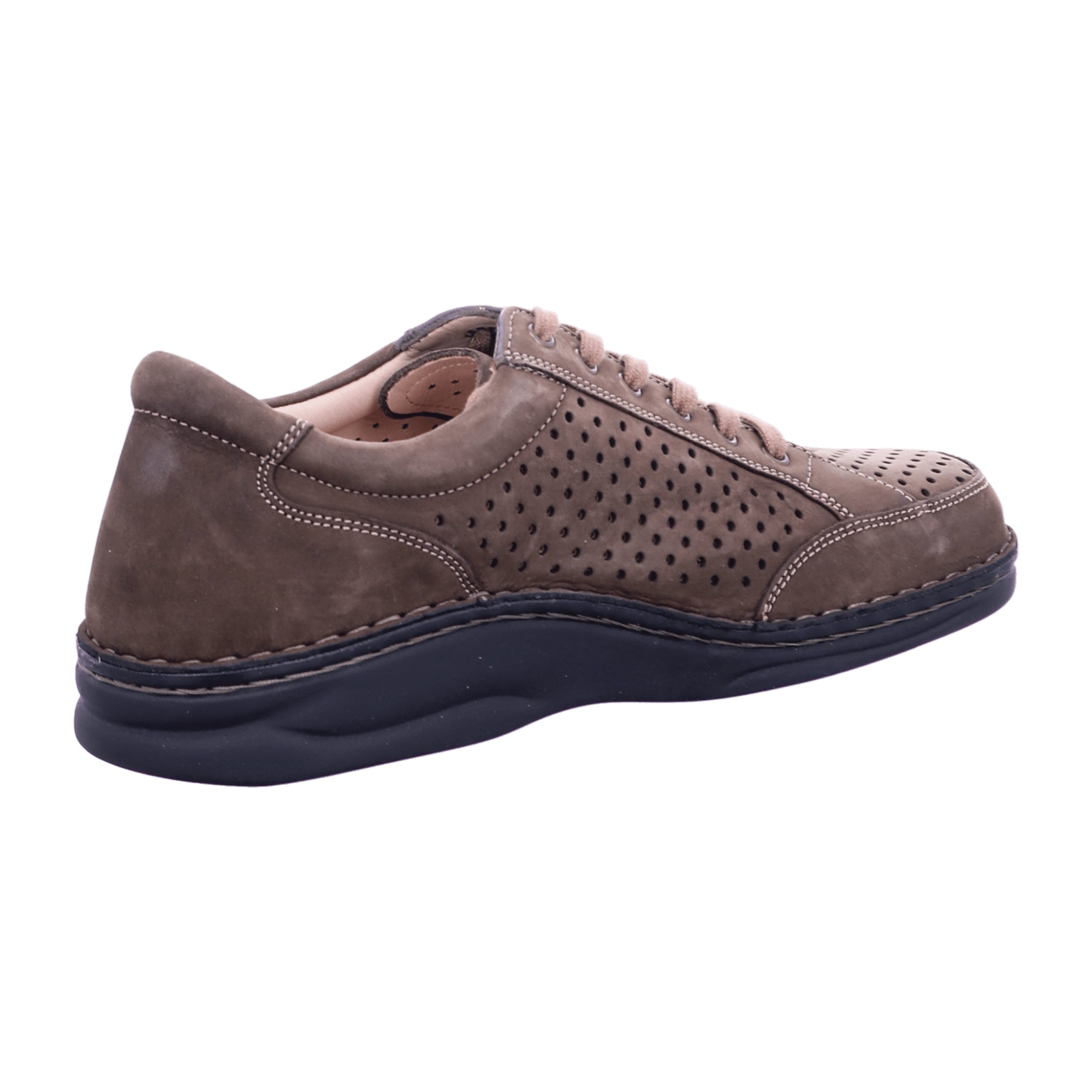 Finn Comfort Bardolino Men's Comfort Shoes, Stylish Brown Leather