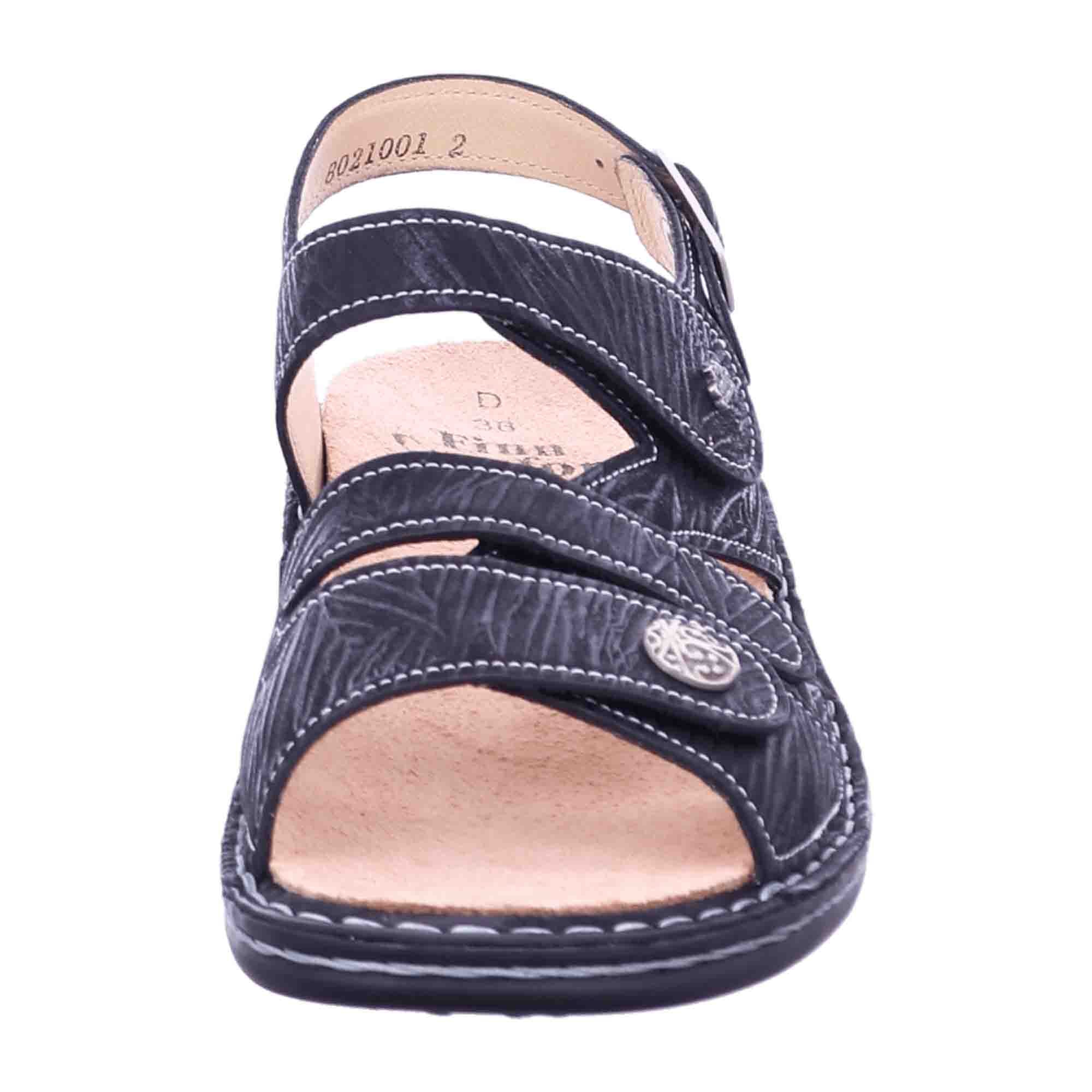 Finn Comfort Gomera Women's Sandals - Stylish Black Leather Comfort