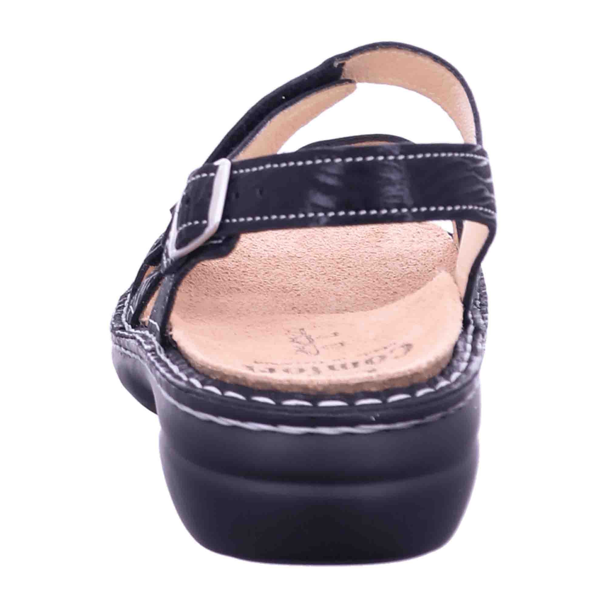 Finn Comfort Gomera Women's Sandals - Stylish Black Leather Comfort