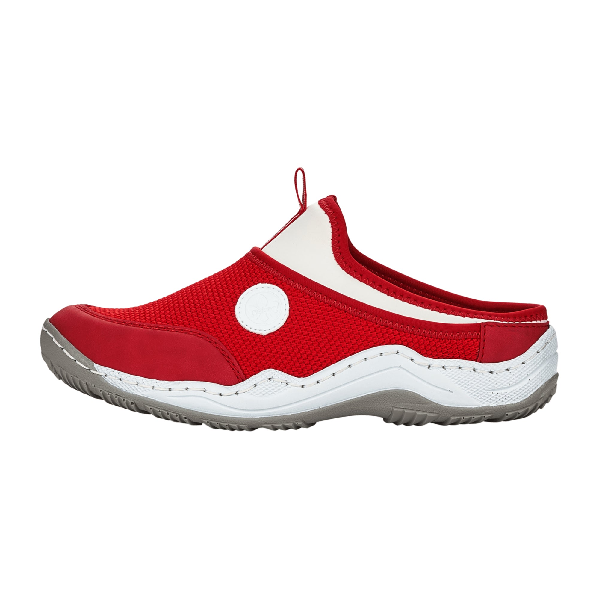 Rieker L055833 L05 Red Women's Shoes for Spring Summer Casual Wear
