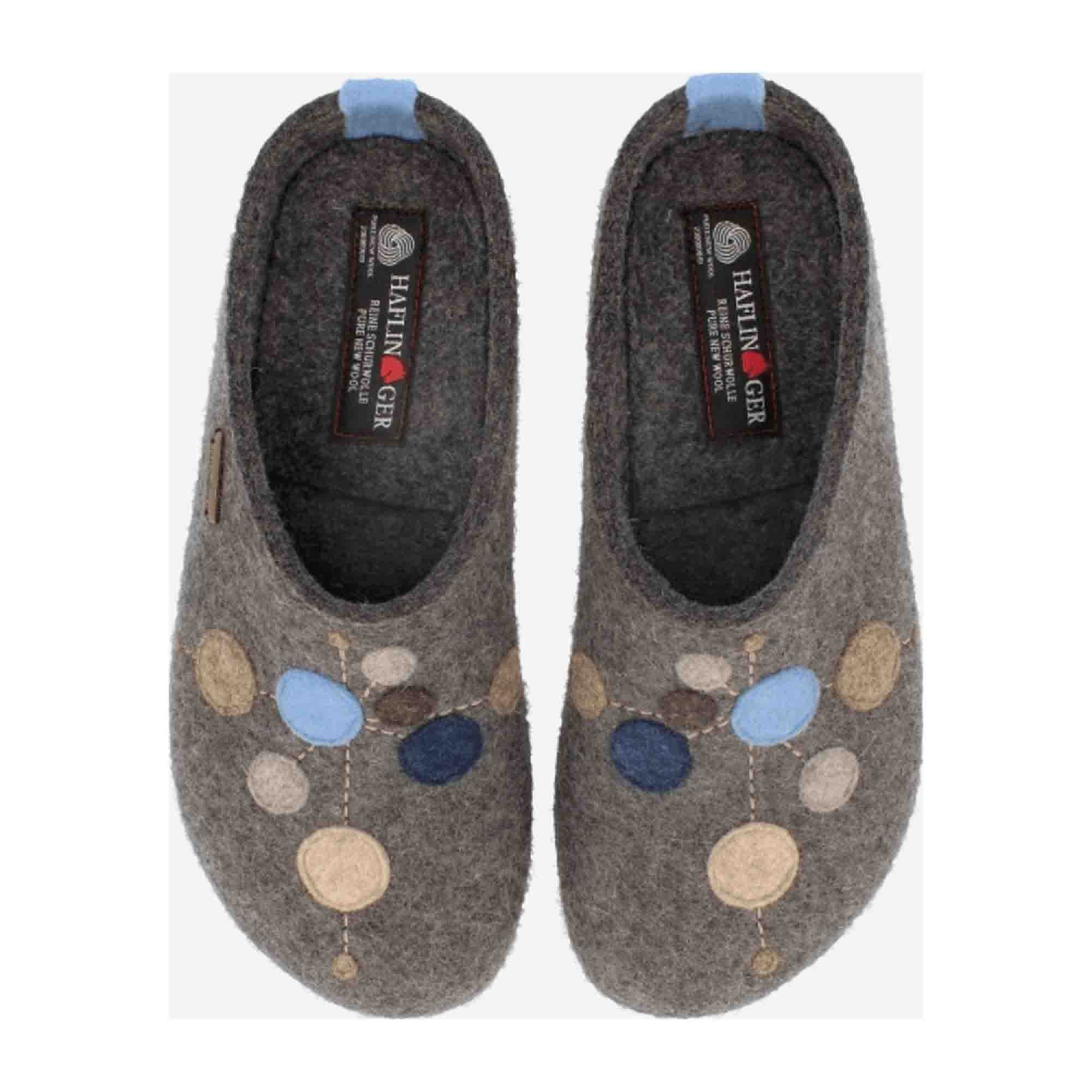 Haflinger Grizzly Women's Anthracite Clogs, Grey - Comfortable & Stylish