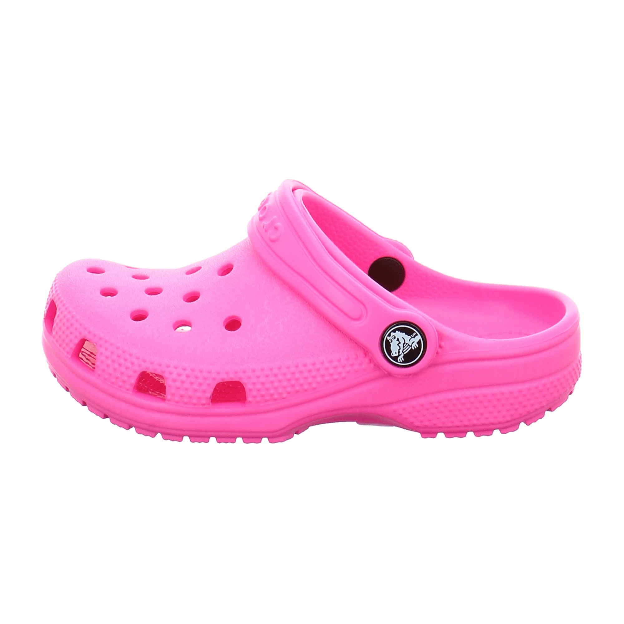 Crocs Classic Clog for Kids - Vibrant Electric Pink, Lightweight and Comfortable