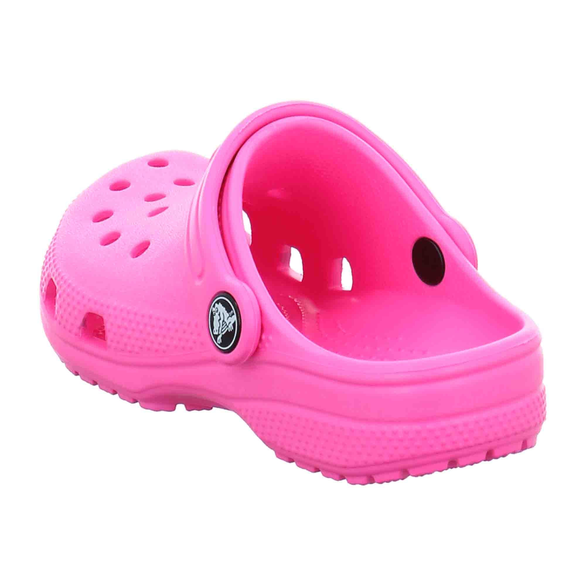 Crocs Classic Clog for Kids - Vibrant Electric Pink, Lightweight and Comfortable