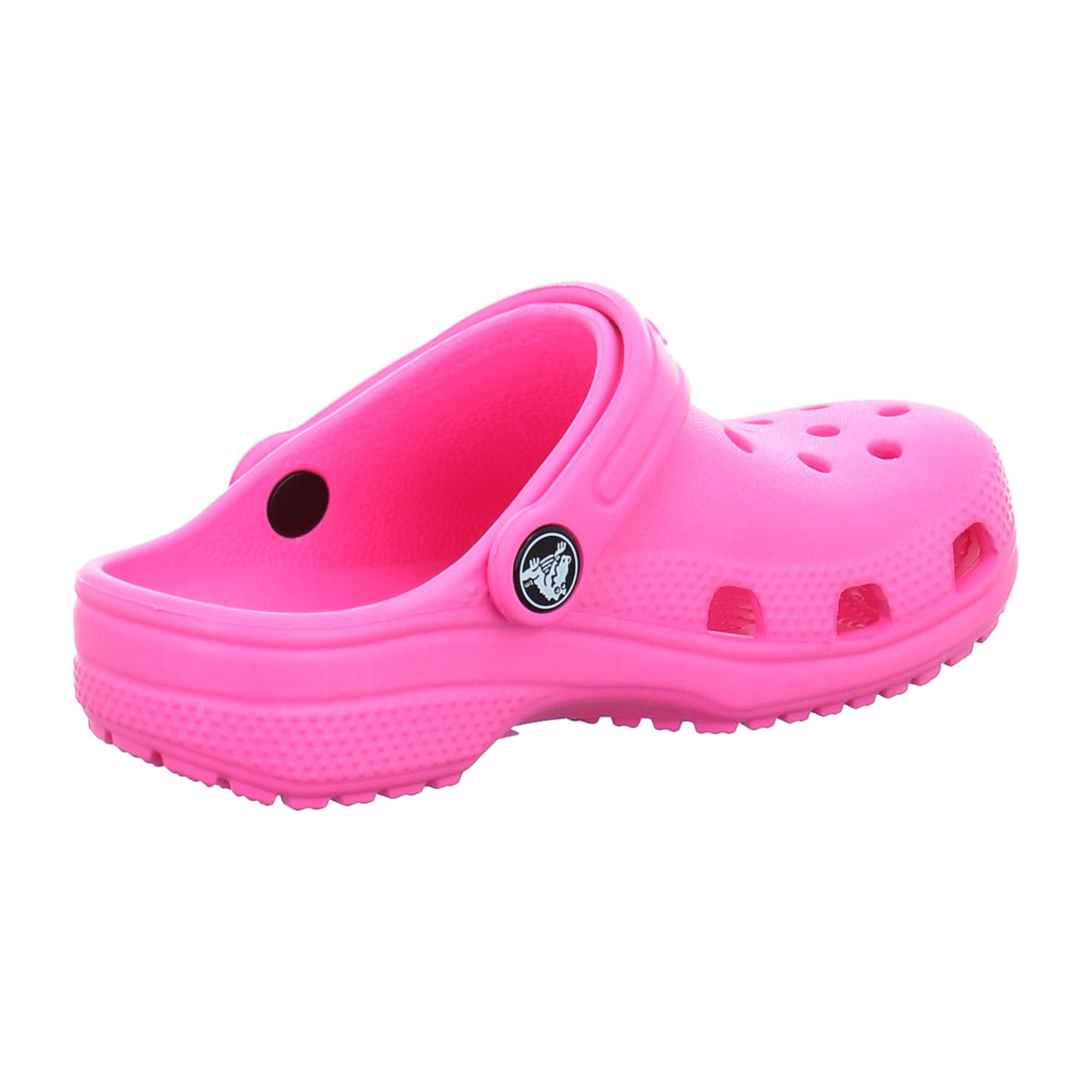 Crocs Classic Clog for Kids - Vibrant Electric Pink, Lightweight and Comfortable