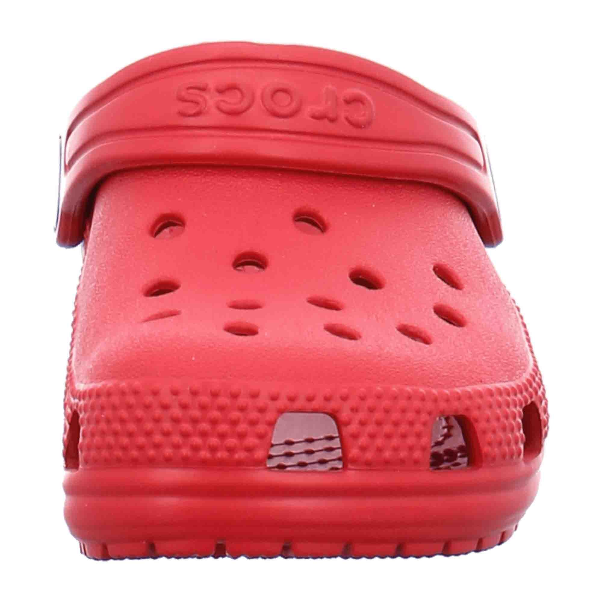 Crocs Classic Clog for Kids, Vibrant Red