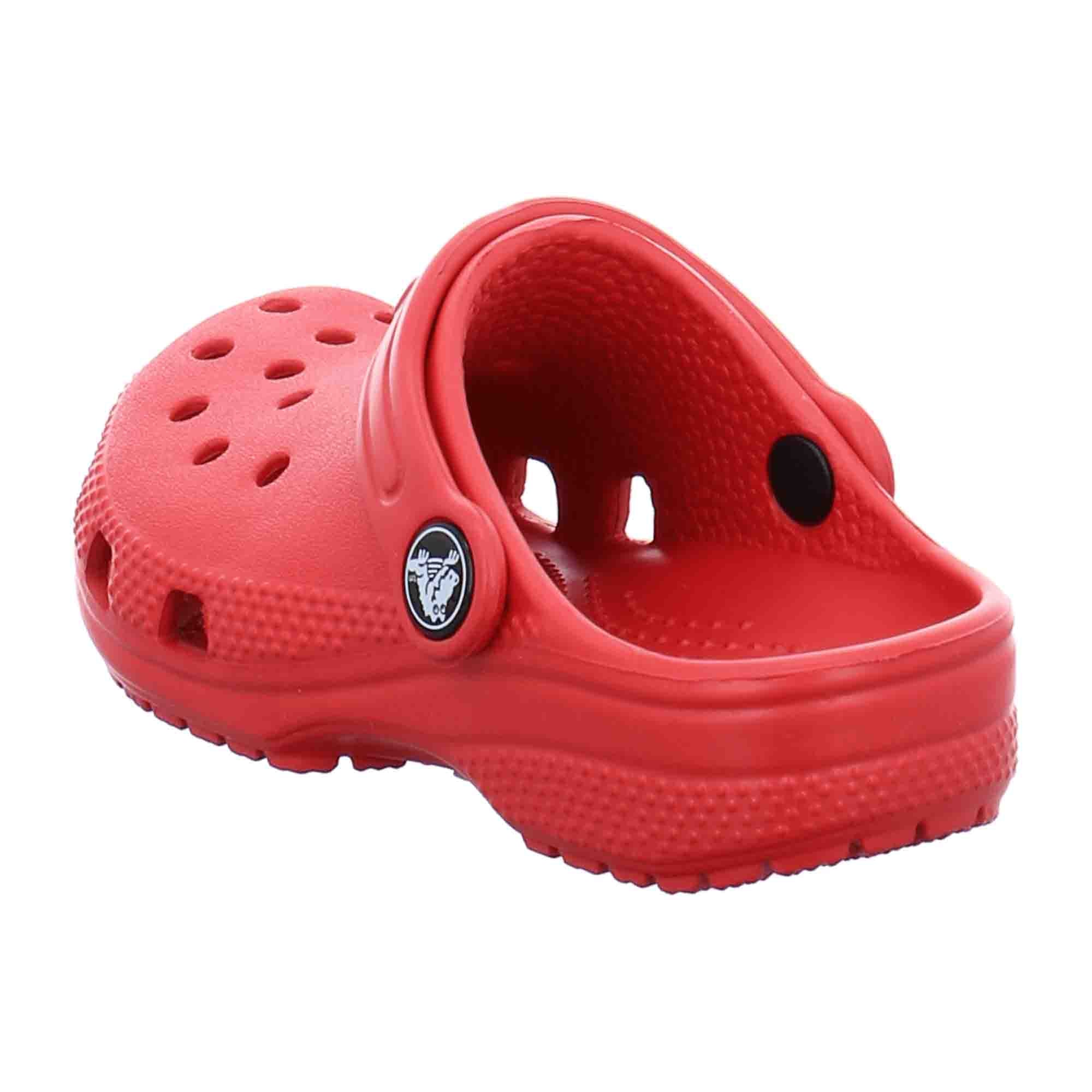 Crocs Classic Clog for Kids, Vibrant Red