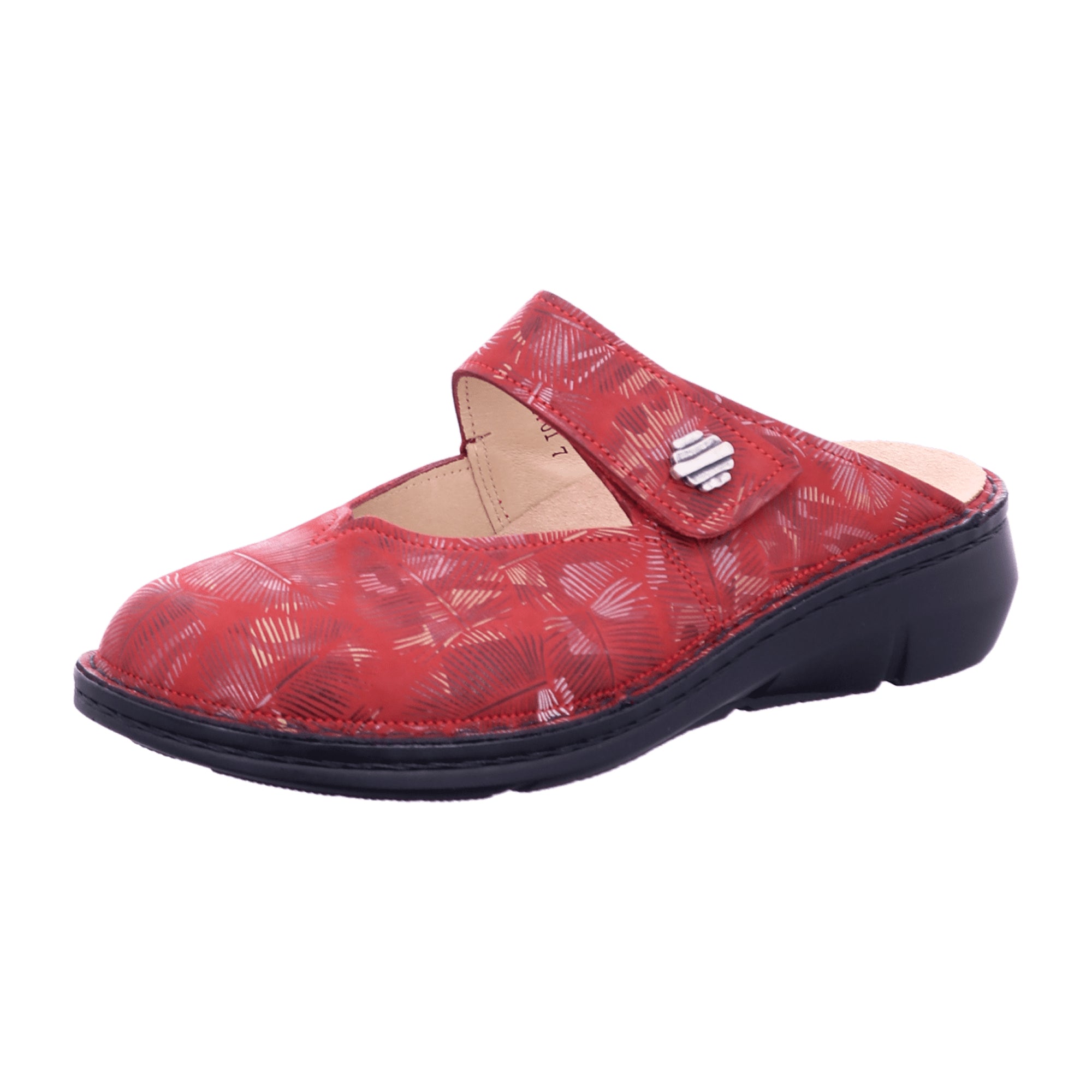 Finn Comfort Roseau Red Women's Comfort Shoes - Stylish & Supportive
