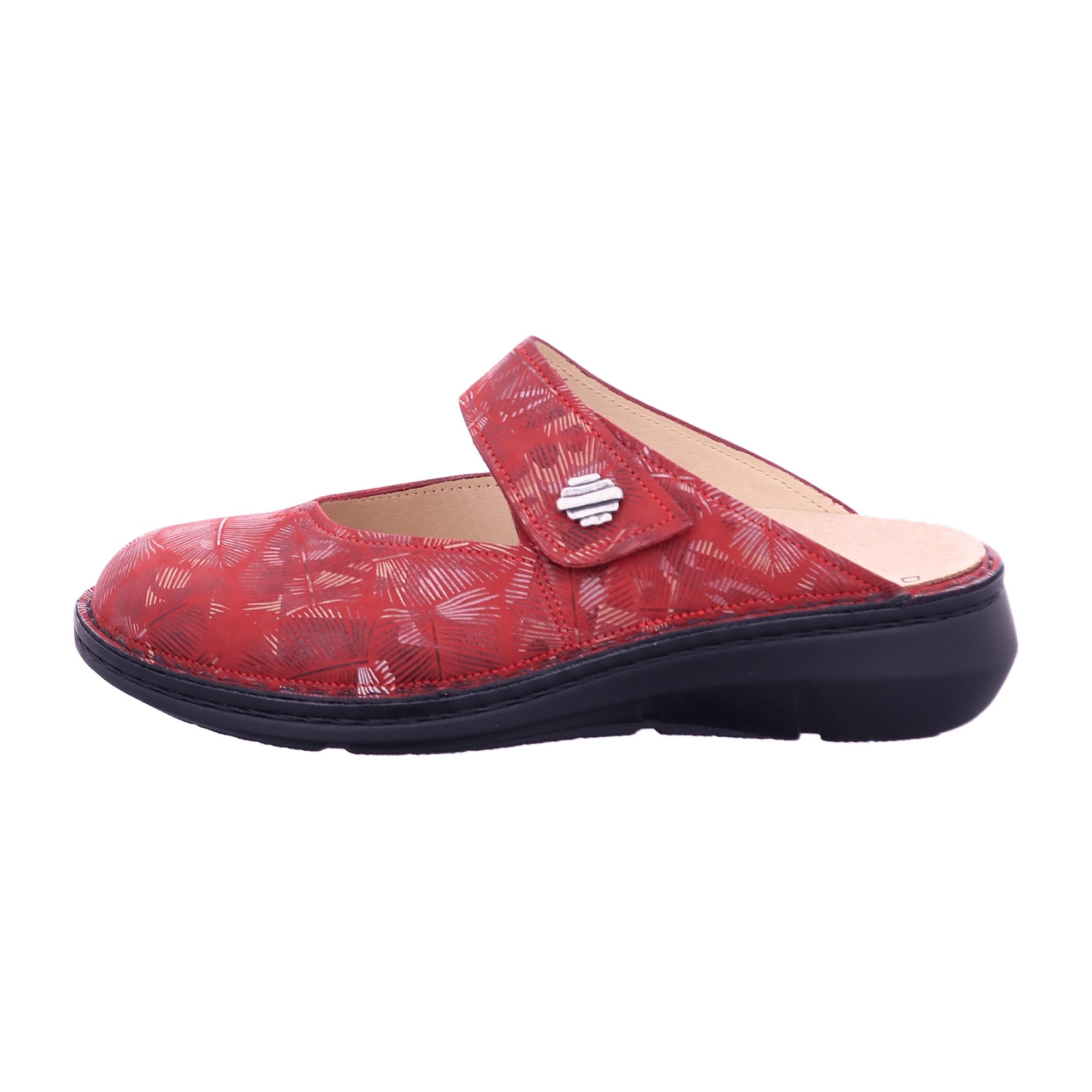 Finn Comfort Roseau Red Women's Comfort Shoes - Stylish & Supportive