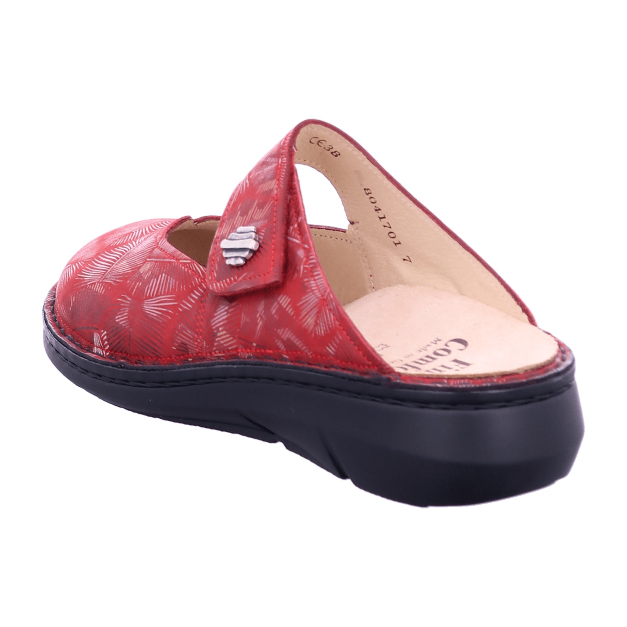 Finn Comfort Roseau Red Women's Comfort Shoes - Stylish & Supportive