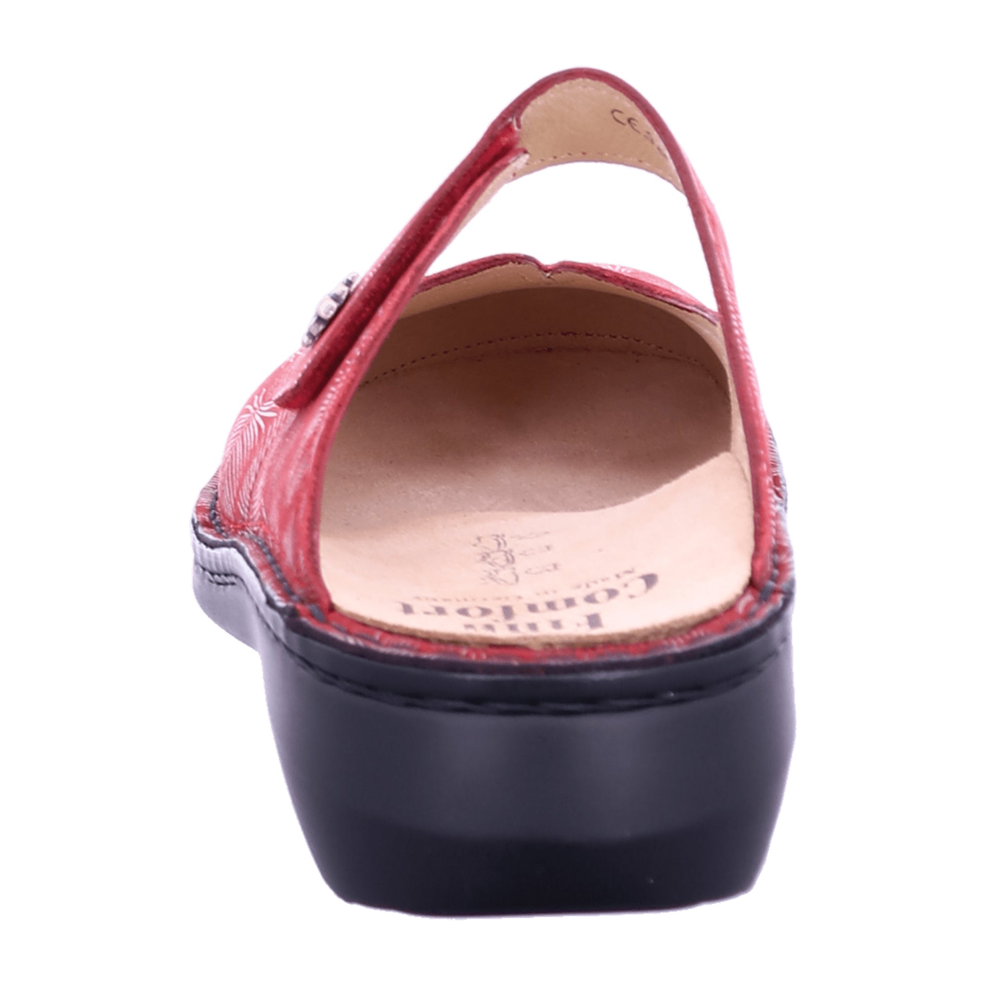 Finn Comfort Roseau Red Women's Comfort Shoes - Stylish & Supportive