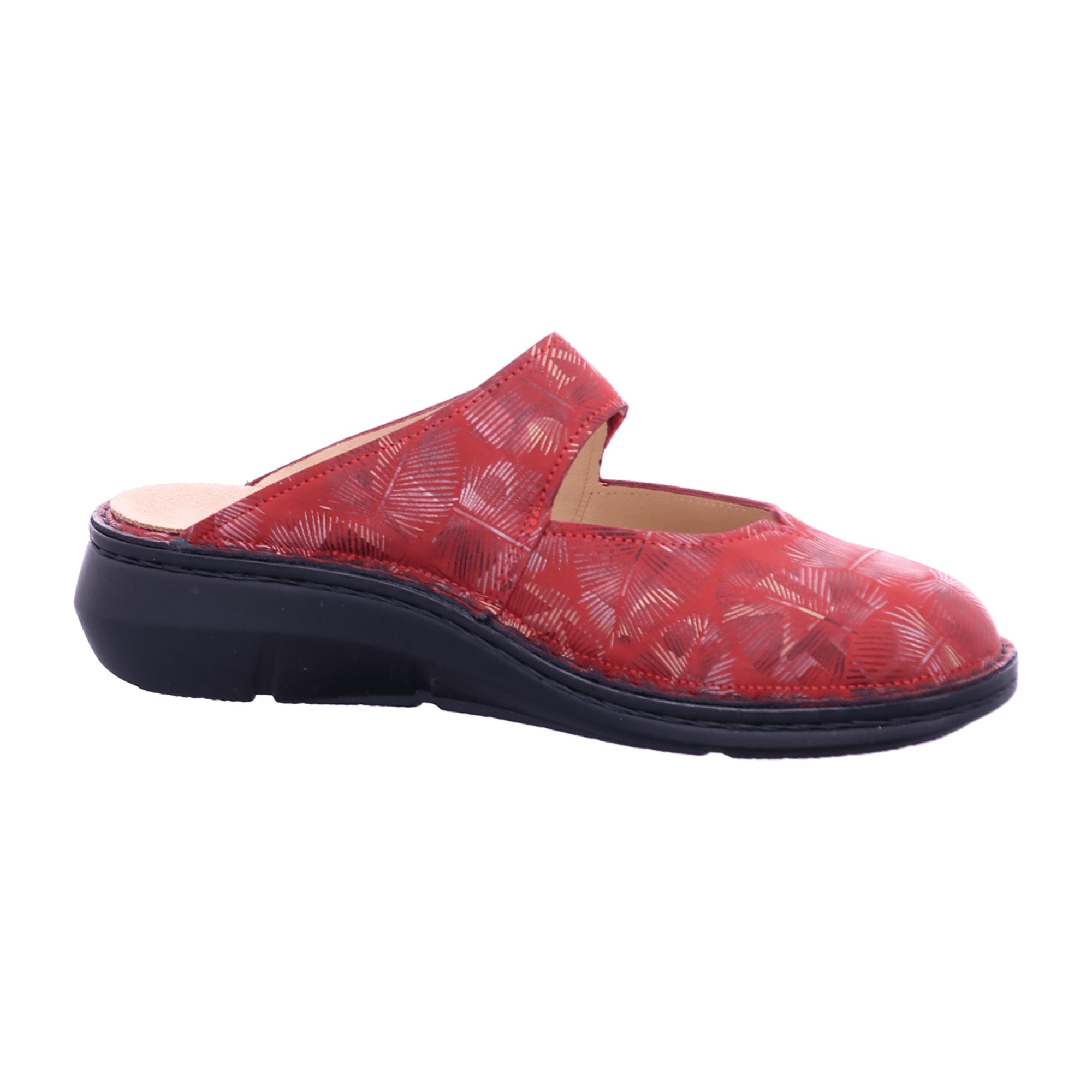 Finn Comfort Roseau Red Women's Comfort Shoes - Stylish & Supportive