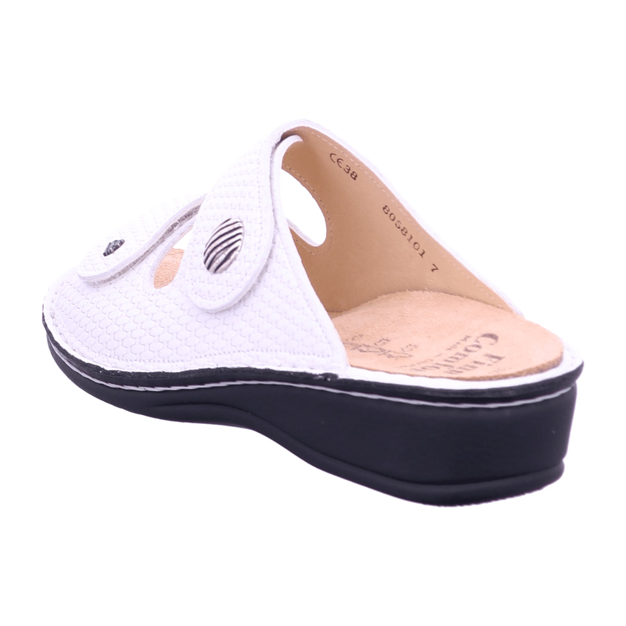 Finn Comfort Panay-S Women's Comfort Sandals, White - Stylish & Durable