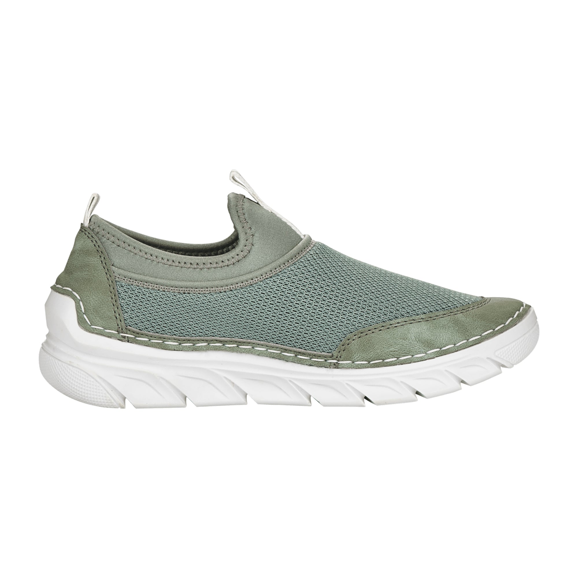 Rieker Olive Women's Sneakers Comfortable Lightweight Shock Absorbing Casual Shoes