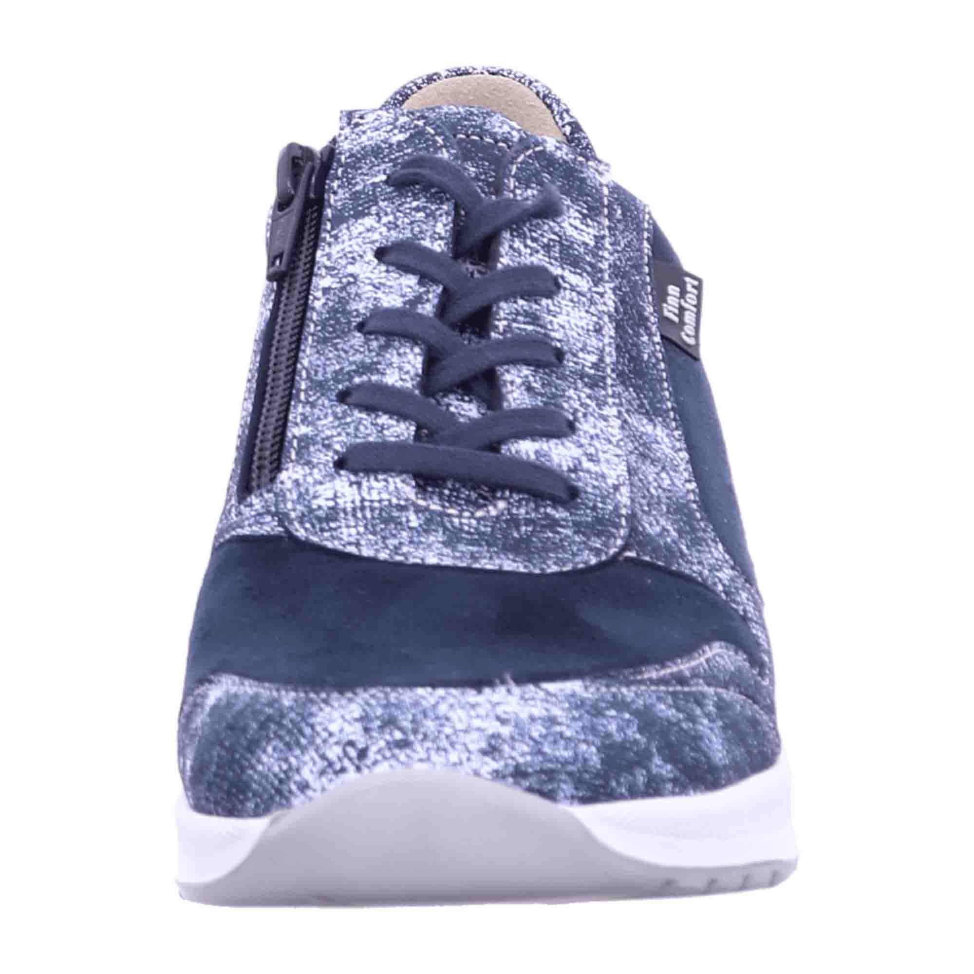 Finn Comfort Mori Women's Comfortable Blue Shoes - Stylish & Durable