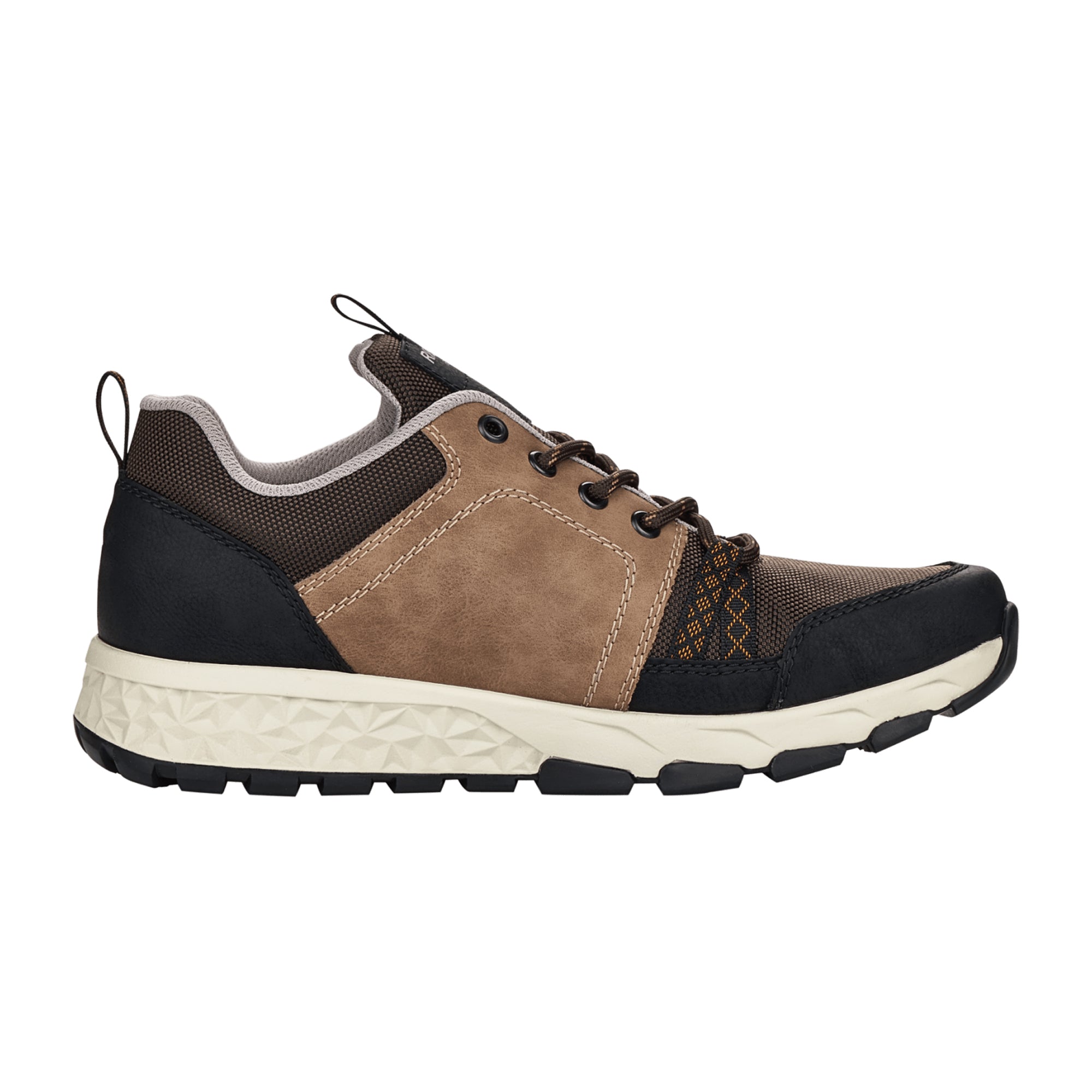 Rieker Men's Brown Casual Shoes Synthetic Upper Textile Lining Flexible Sole