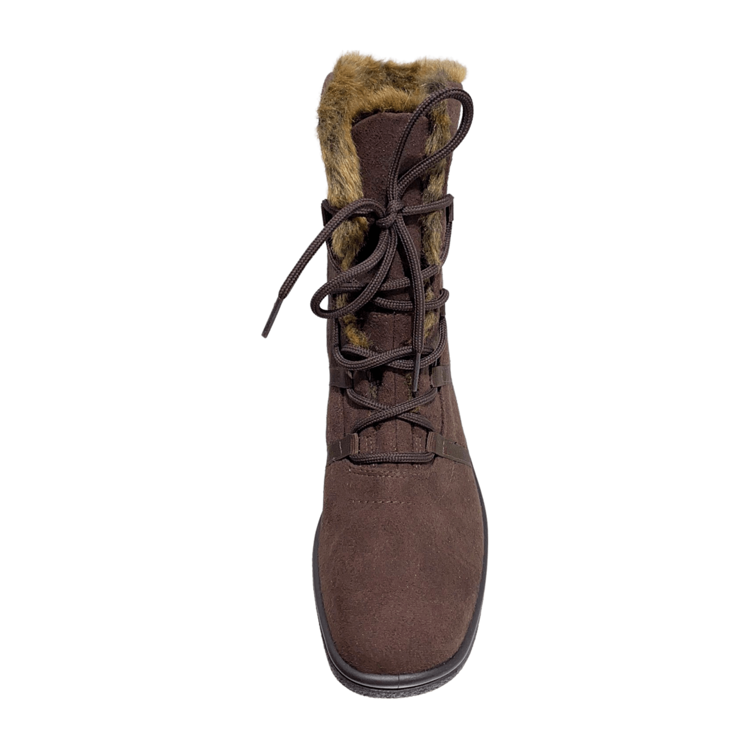 ARA Women's Snow Boots with Lacing, Warmly Lined, Brown, Round Toe - Bartel-Shop