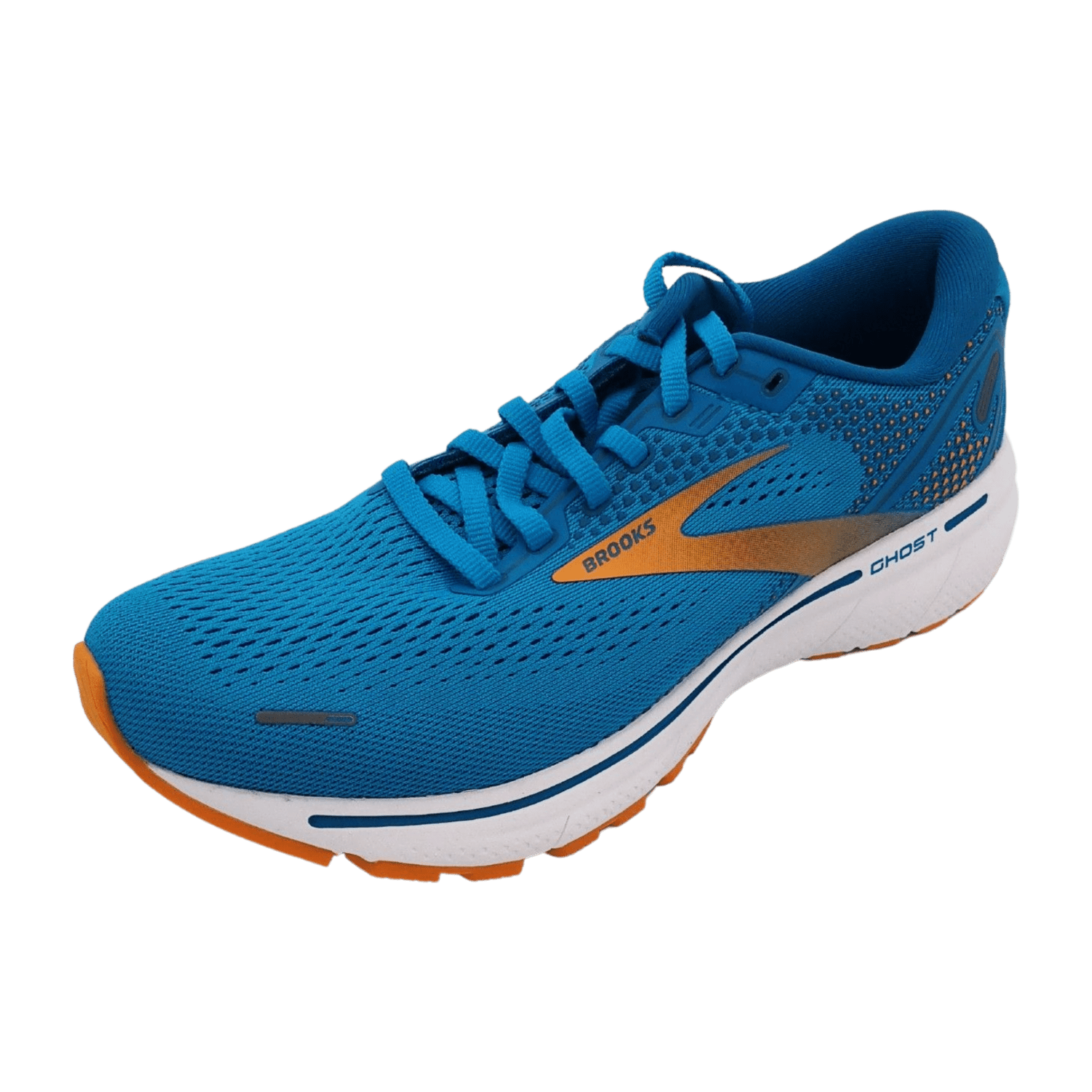 Brooks Ghost 14 Men Blue Running Shoes