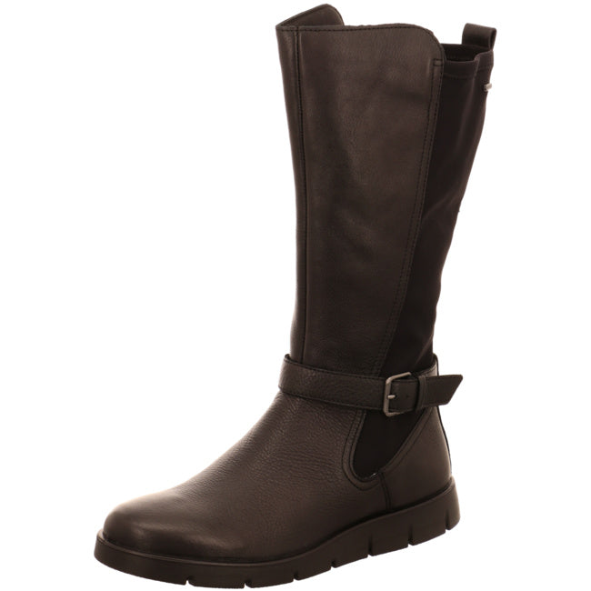 Ecco wide shaft boots for women brown - Bartel-Shop
