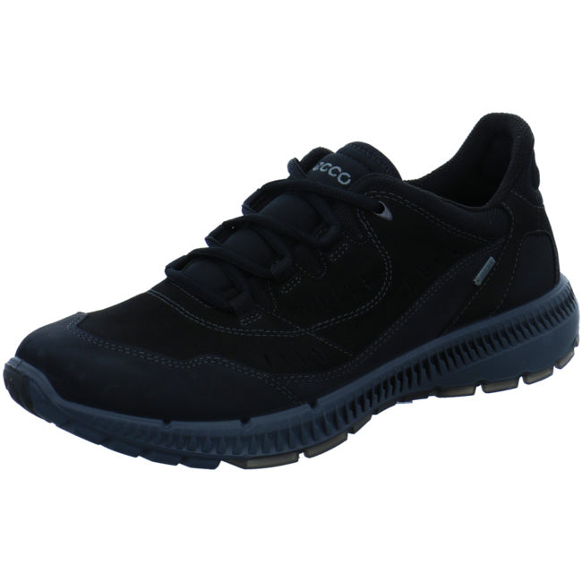 Ecco comfortable lace-up shoes for men black - Bartel-Shop