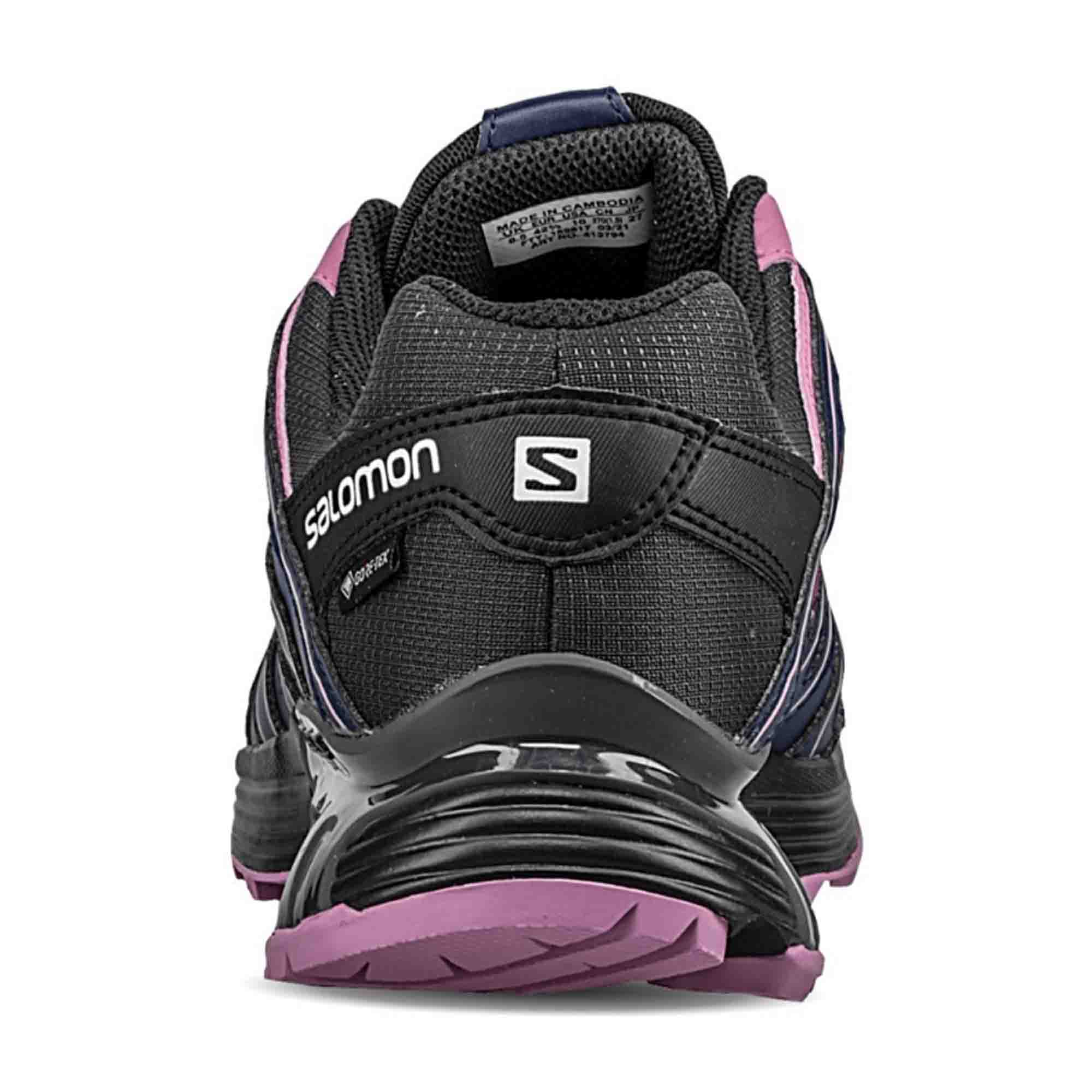 スニーカー SALOMON Women Sneakers 473835BLACKBLACKPINK Black Salomon Thundercross GTX Women's Black/Black/Pink Glo