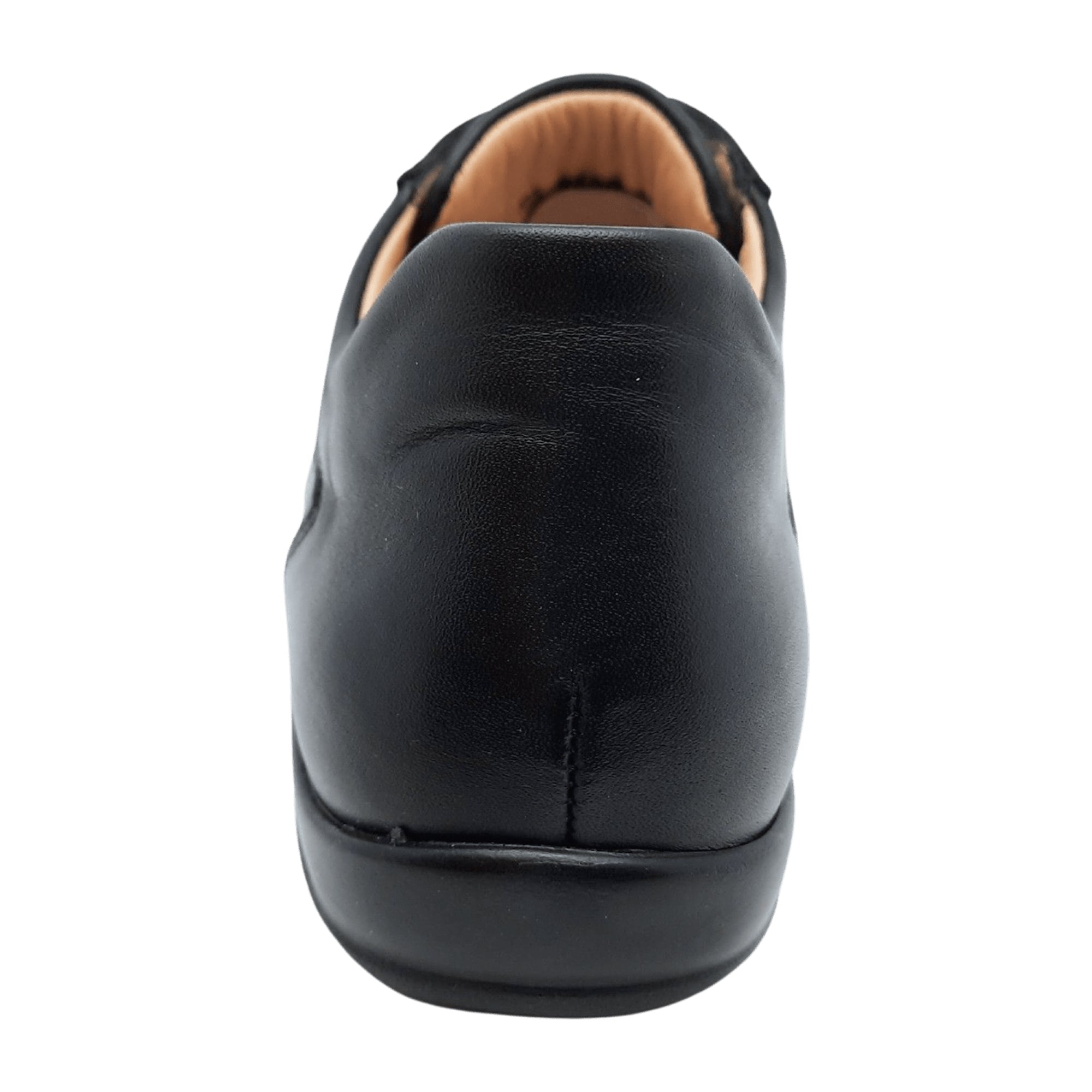 Finn Comfort Syracuse Men's Comfortable Black Leather Shoes - Durable & Stylish
