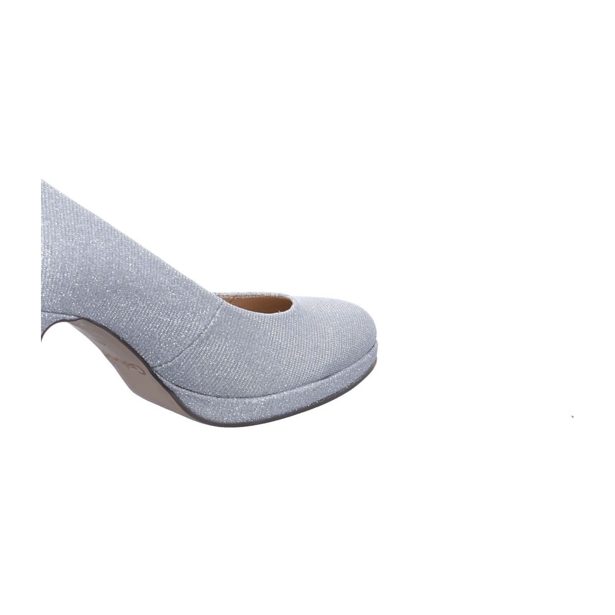Gabor Women's Classic Pumps Silver Leather High Heels