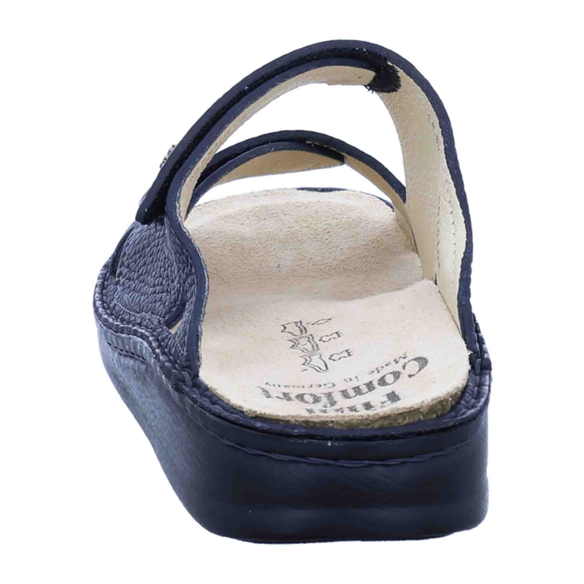 Finn Comfort DANZIG-S Men's Orthopedic Sandals - Stylish Blue Comfort Footwear