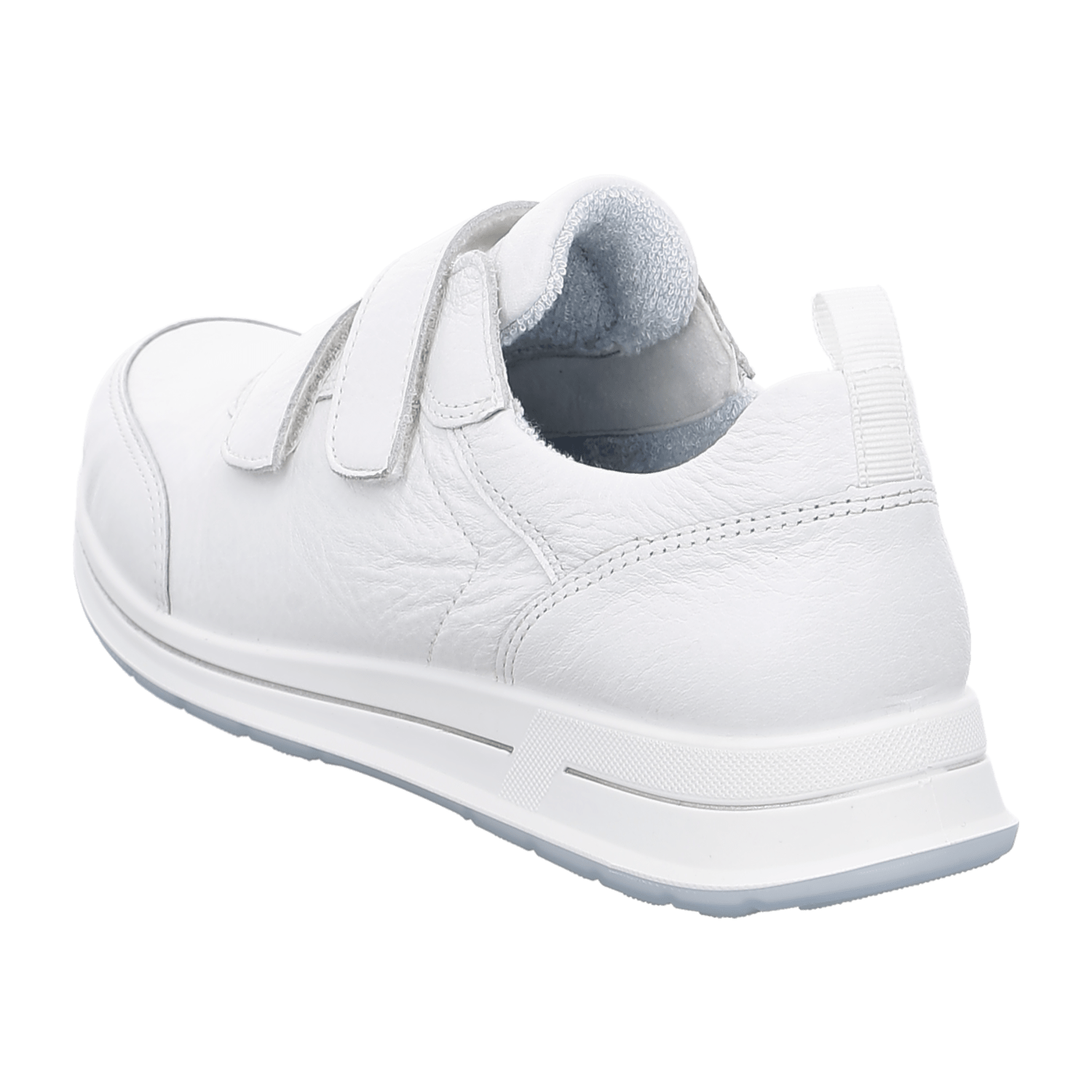 ARA Osaka Women's Sneakers in Smooth Leather with Hook-and-Loop Closure in White - Bartel-Shop