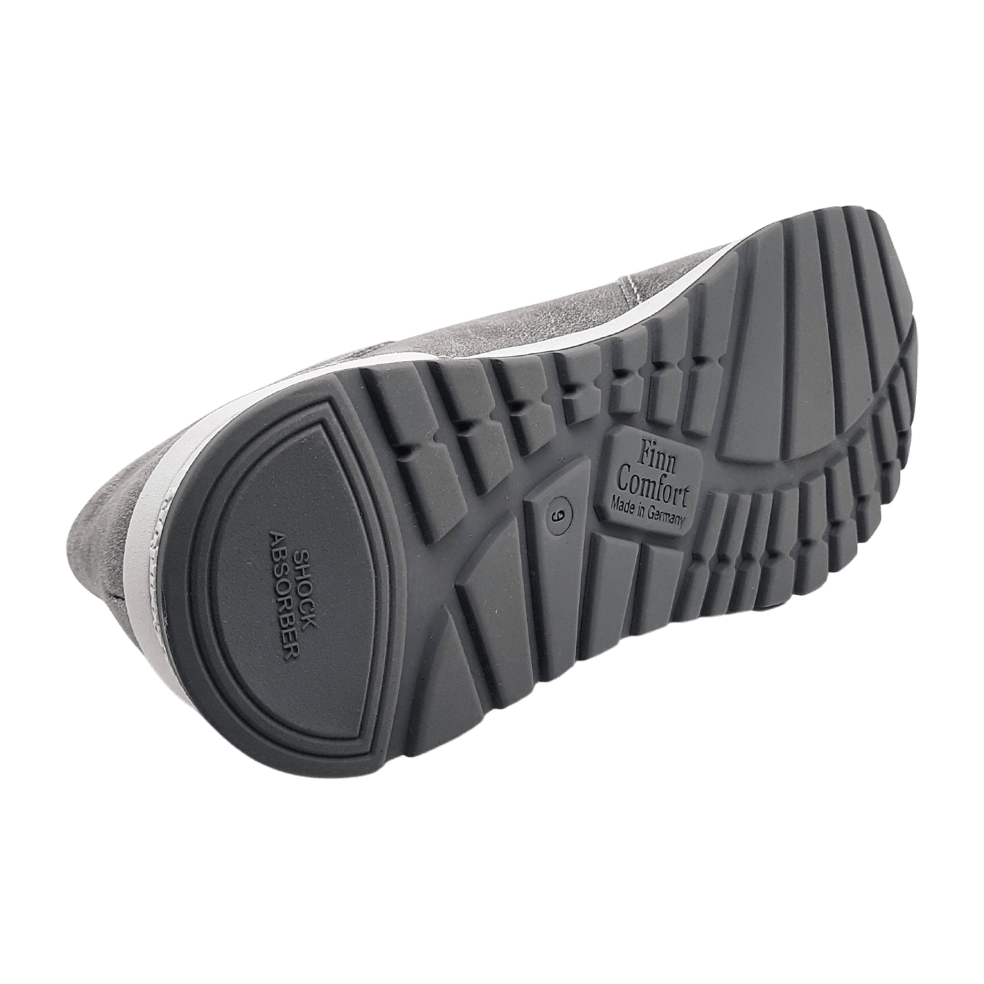 Finn Comfort 01370 Men's Comfort Shoes, Stylish Gray - Durable & Ergonomic