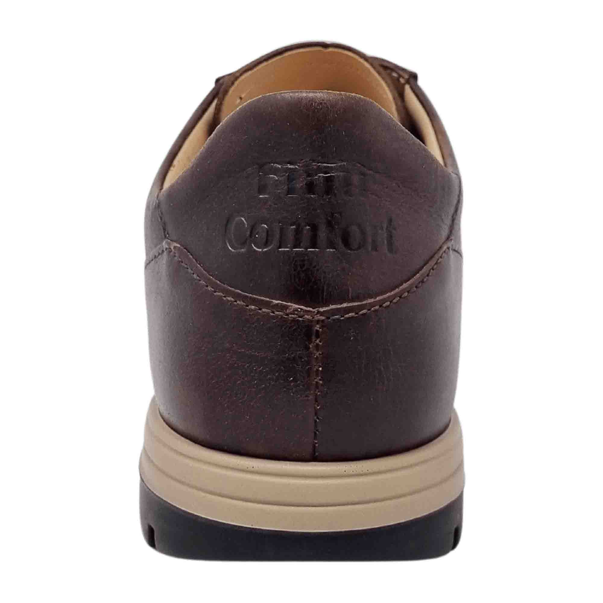 Finn Comfort Vernon Men's Comfort Shoes, Stylish Brown Leather